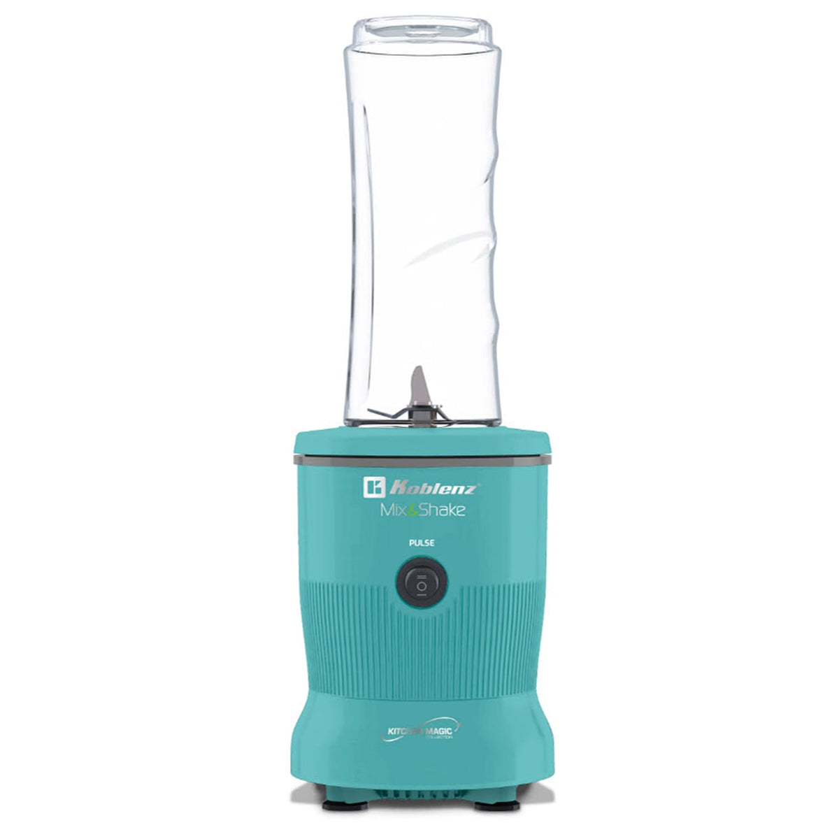 Koblenz 600-Watt 20.2-Oz. Personal Mix and Shake Blender, Turquoise