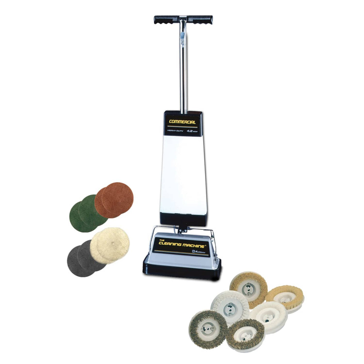 Koblenz The Cleaning Machine Shampoo Polisher, P-4000, Gray