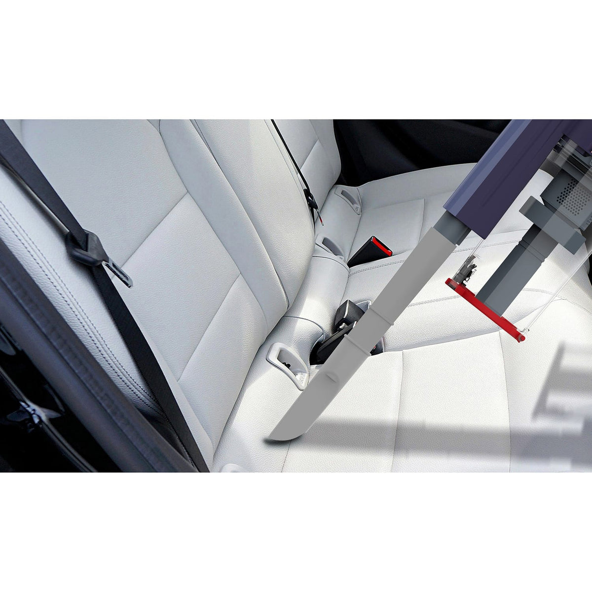 Koblenz Scorpio 3-in-1 Corded Cyclonic Vacuum, Purple/Gray, SVK-165