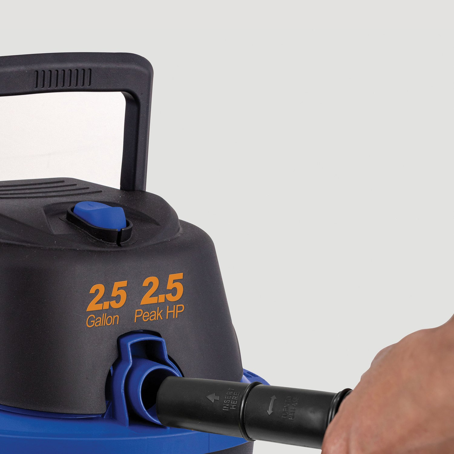 Koblenz 2.5-Gal. Portable Wet/Dry Vacuum with Blower, WD-2.5 MA