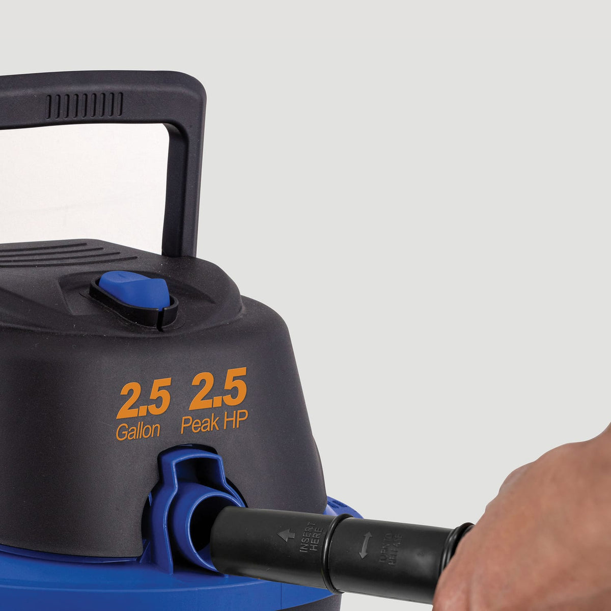 Koblenz 2.5-Gal. Portable Wet/Dry Vacuum with Blower, WD-2.5 MA
