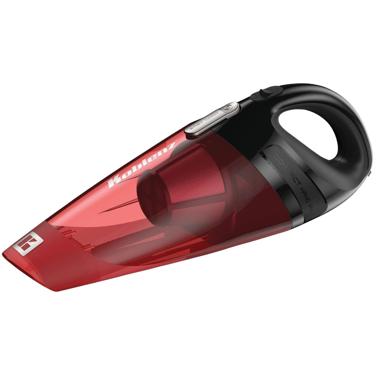 Koblenz 12-Volt Hand Vacuum with Crevice Tool and 17-Ft. DC Power Cord