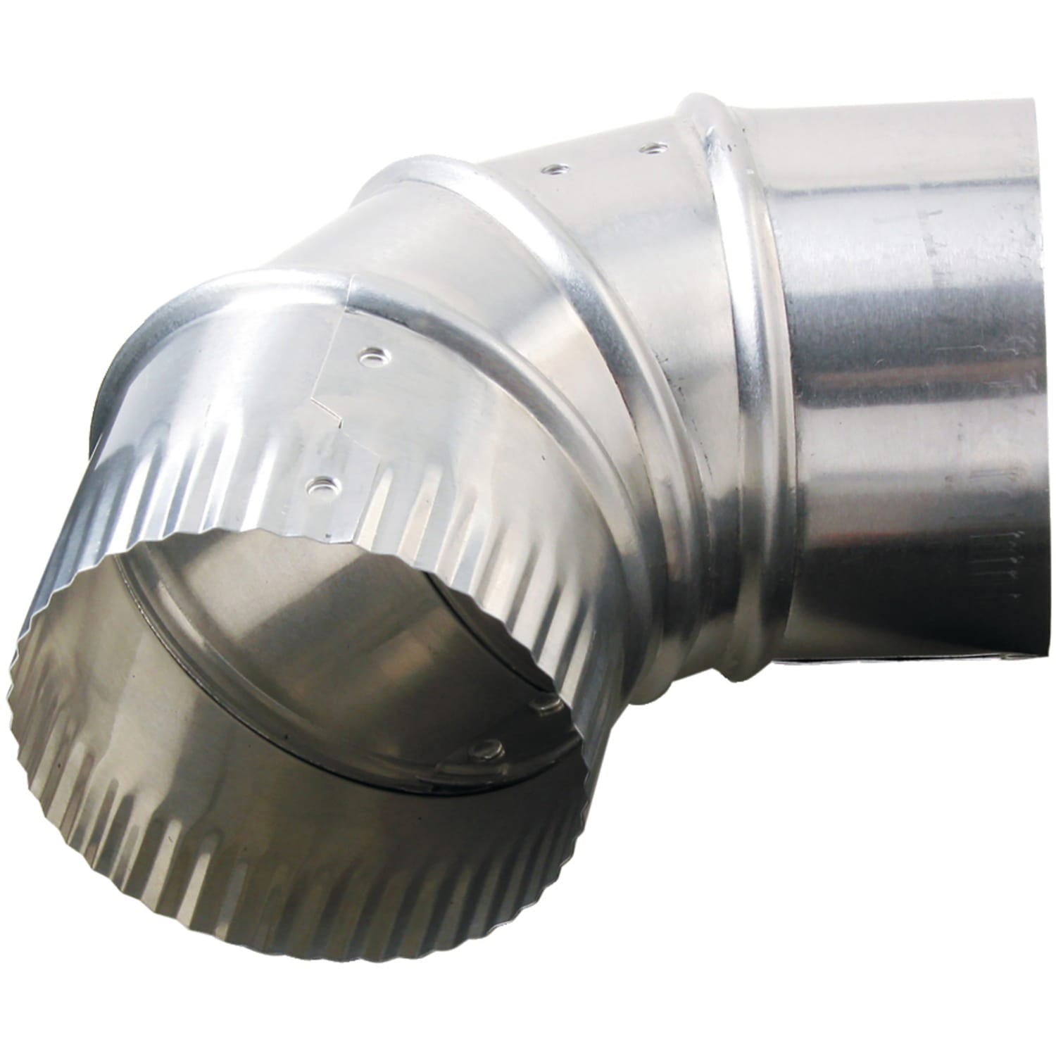 No Logo 90° Aluminum Duct Elbow