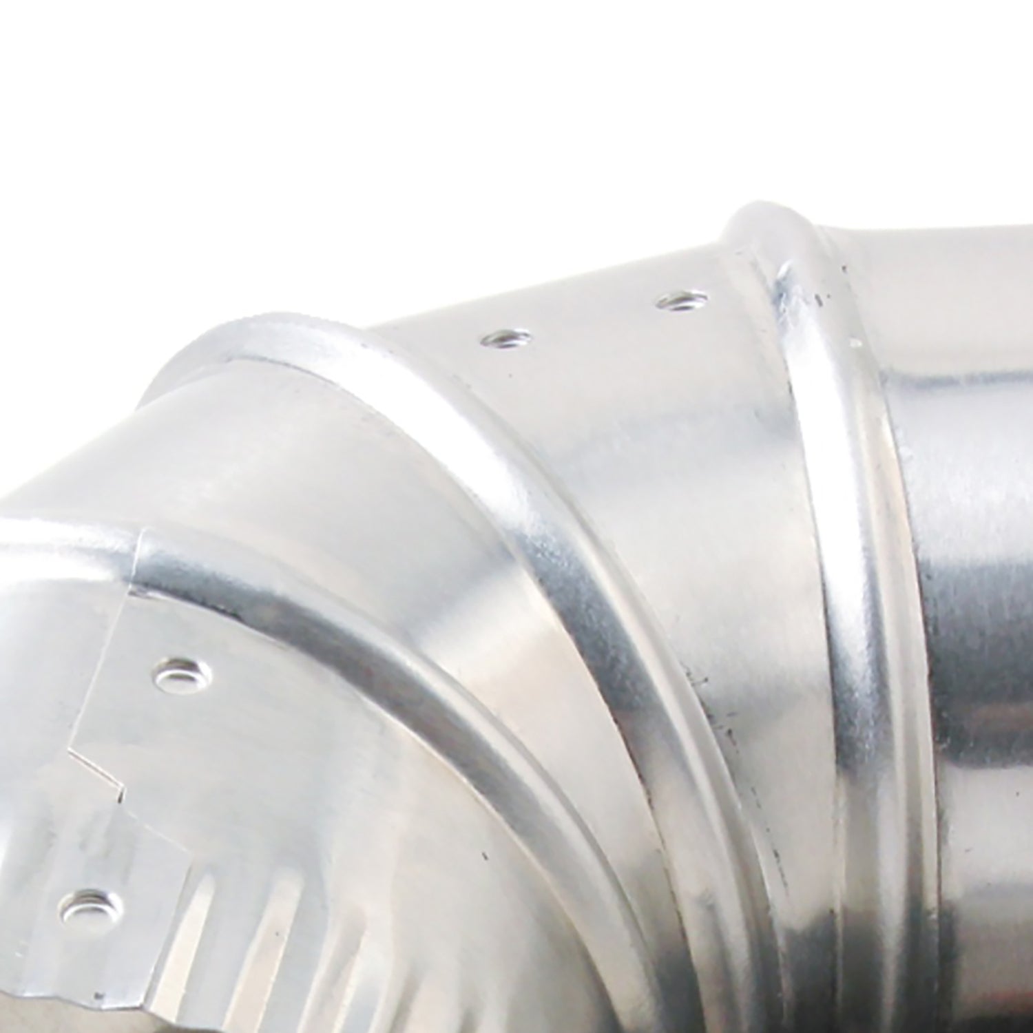 No Logo 90° Aluminum Duct Elbow