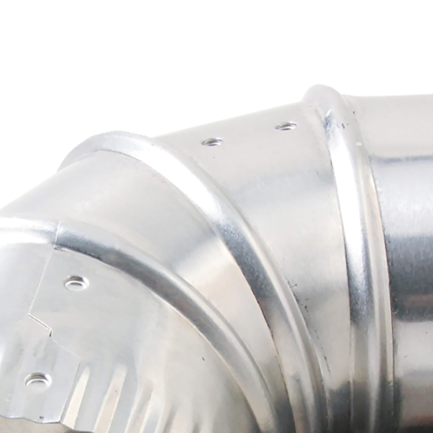 No Logo 90° Aluminum Duct Elbow