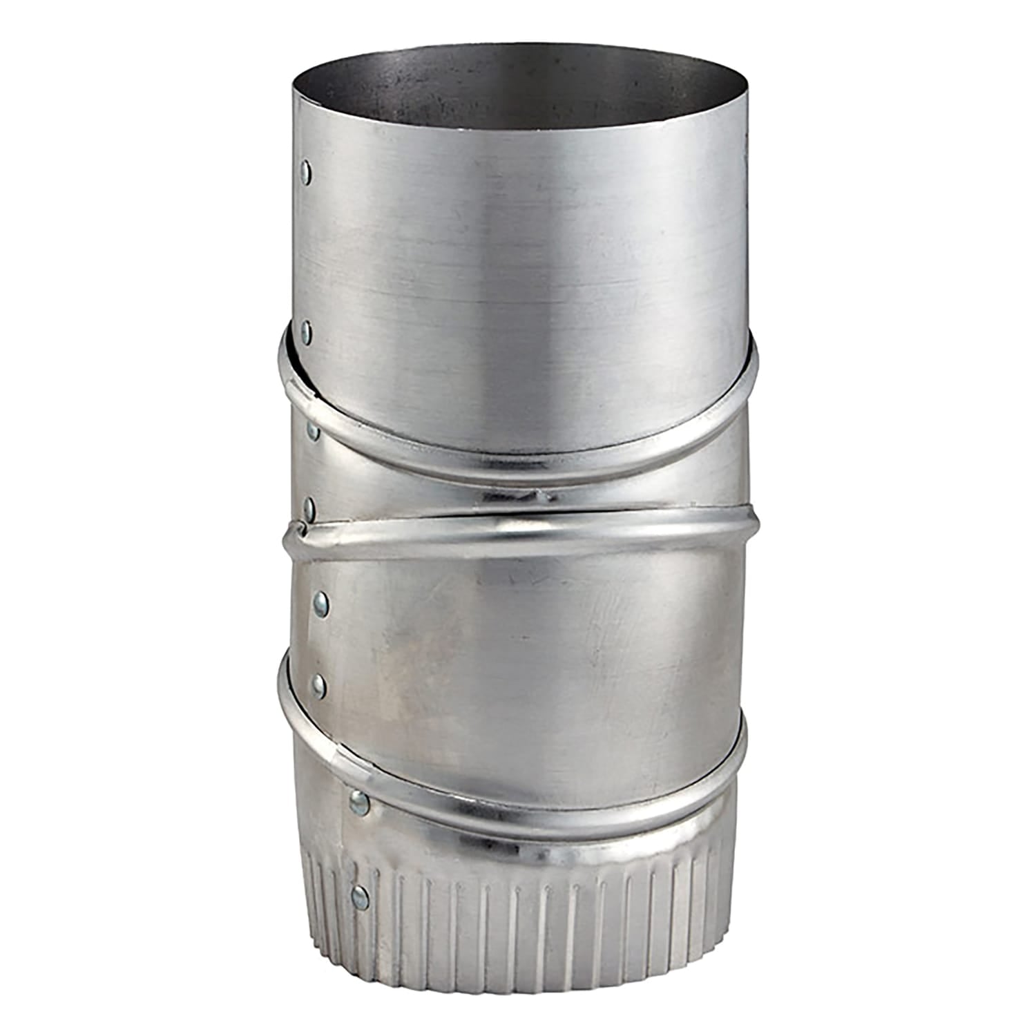 Lambro 4-In. 90° Aluminum Adjustable Elbow