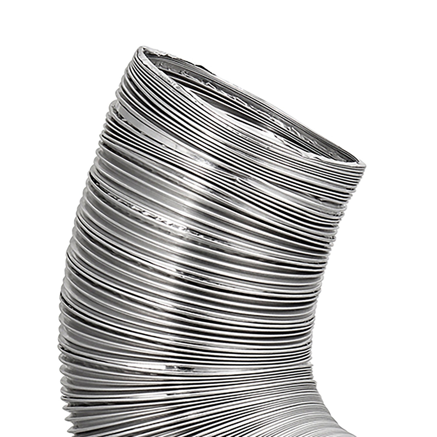 Lambro 8-Ft. Flexible Aluminum Semi-Rigid Double-Lock Air Duct, 3 In. Diameter