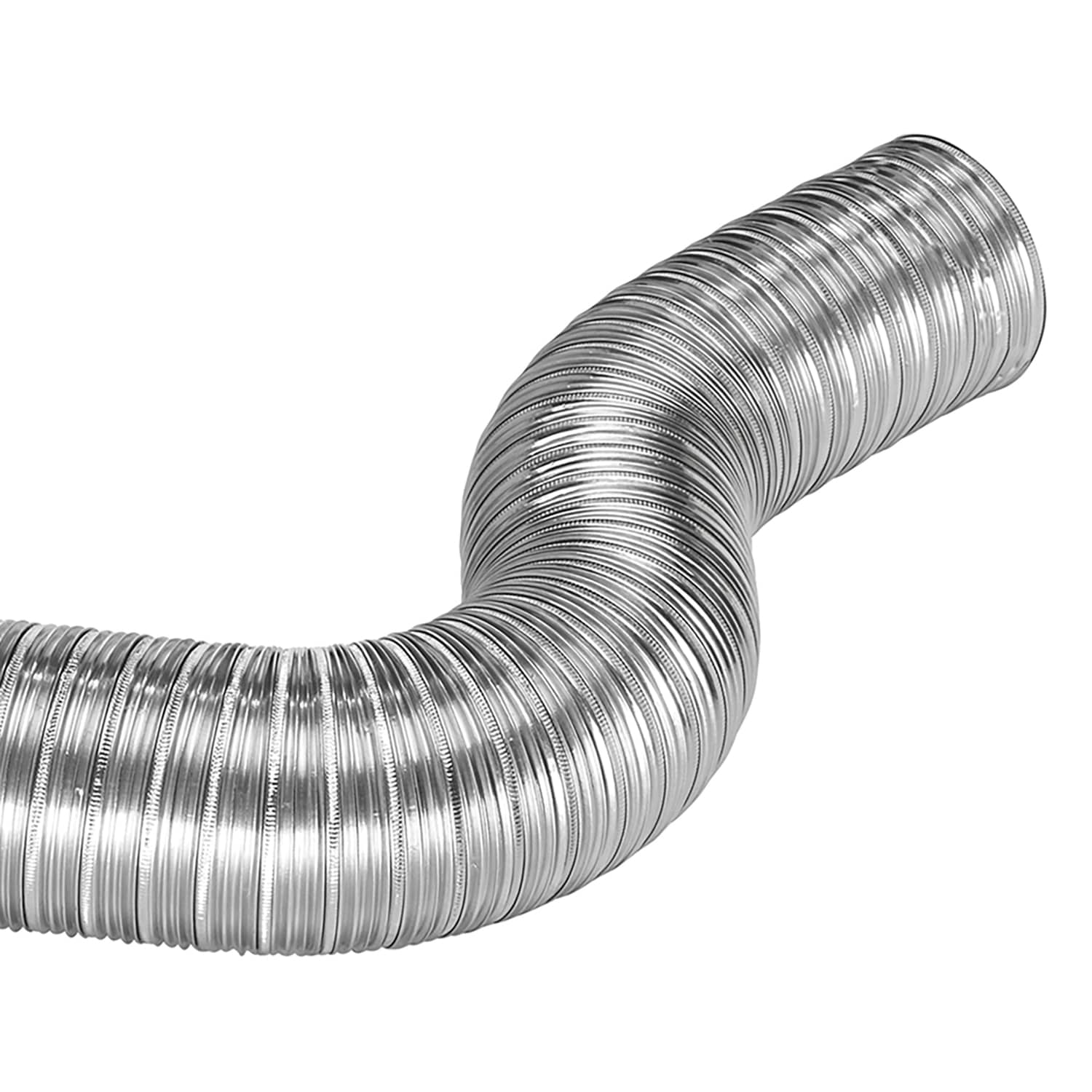 Lambro 8-Ft. Flexible Semi-Rigid Aluminum Duct, 6 In. Diameter