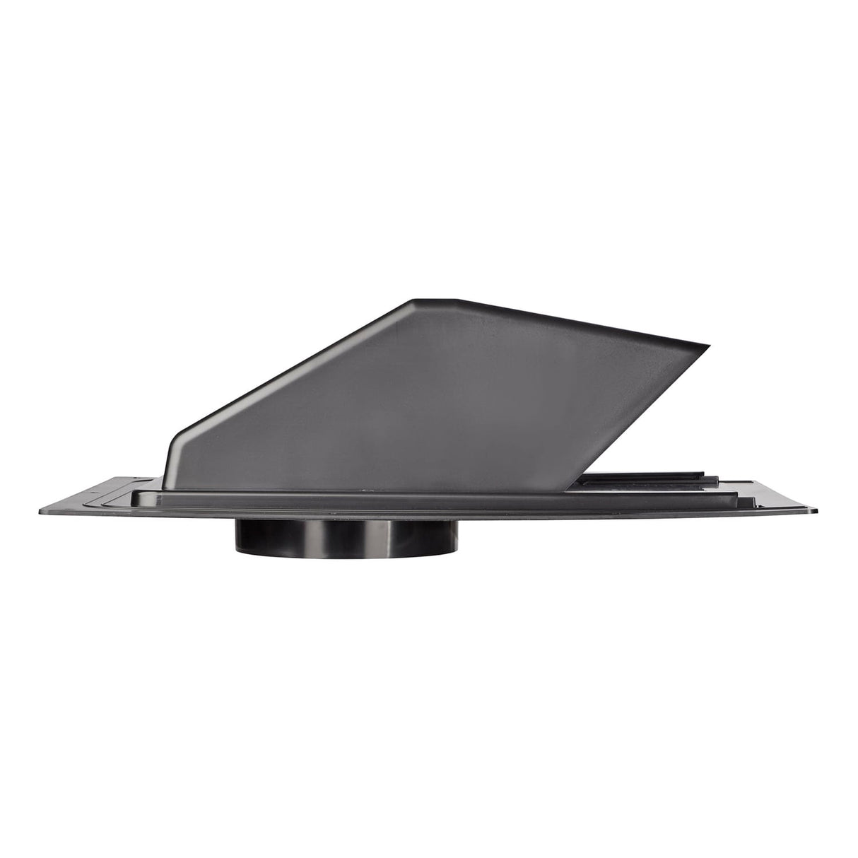 Lambro 6-In. ABS Plastic Roof Exhaust Vent with Damper, Screen, and Snap-on Collar, 356-6