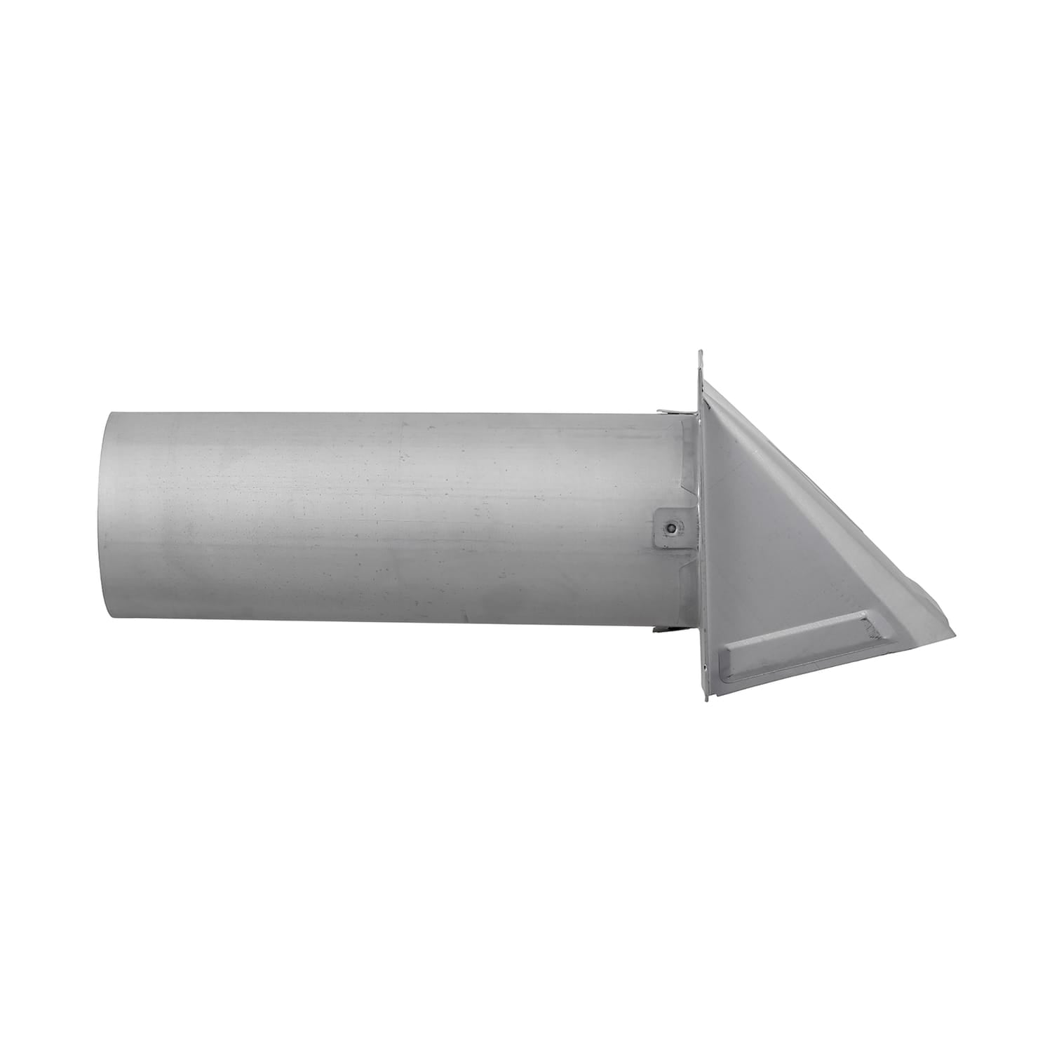 Lambro 4-In., 26-Gauge Paint-Grade Steel Wall Exhaust Hood Vent with Damper and 11-In. Pipe, EC-34400G-PG