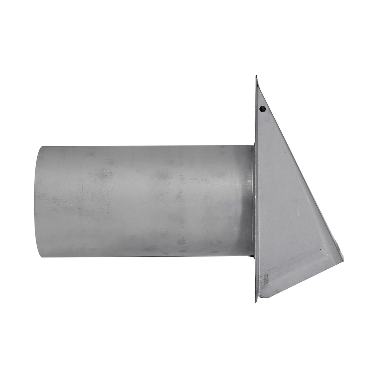 Lambro 6-In., 26-Gauge Paint-Grade Steel Wall Exhaust Hood Vent with Damper and 11-In. Pipe, EC-3460G-11-PG