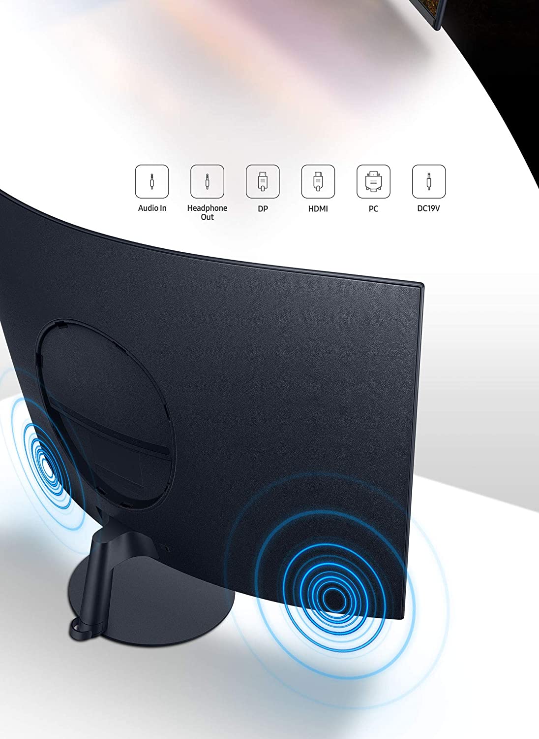 Samsung 32" T55 Curved Monitor - Refurbished