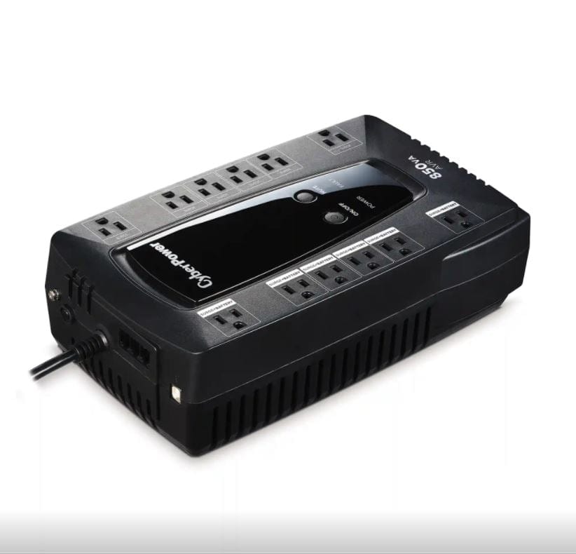 CyberPower LE850G New Battery Backup 850VA/460W with Surge Protection UPS, New Battery - Certified Refurbished