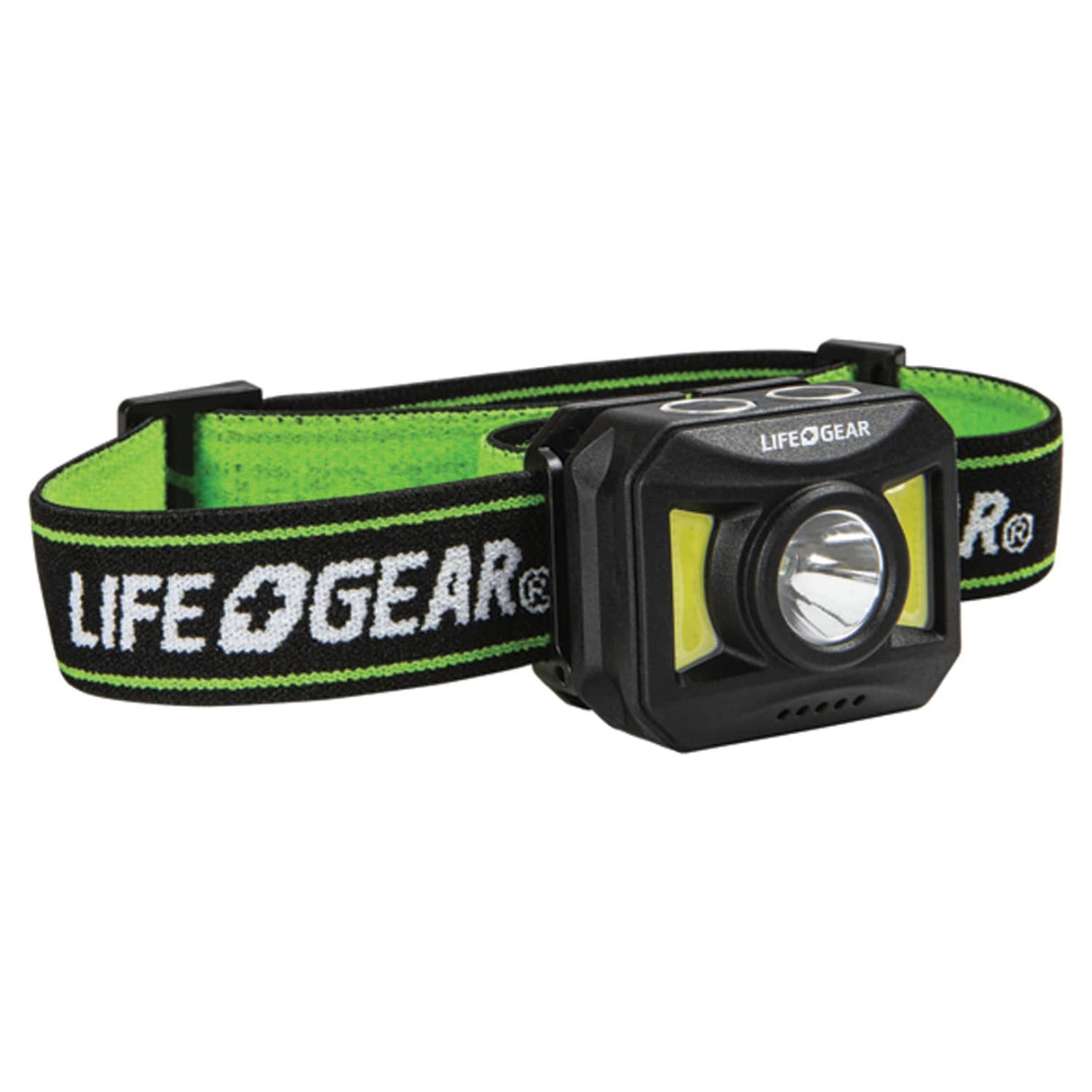 LifeGear Adventure 300-Lumen Rechargeable Headlamp