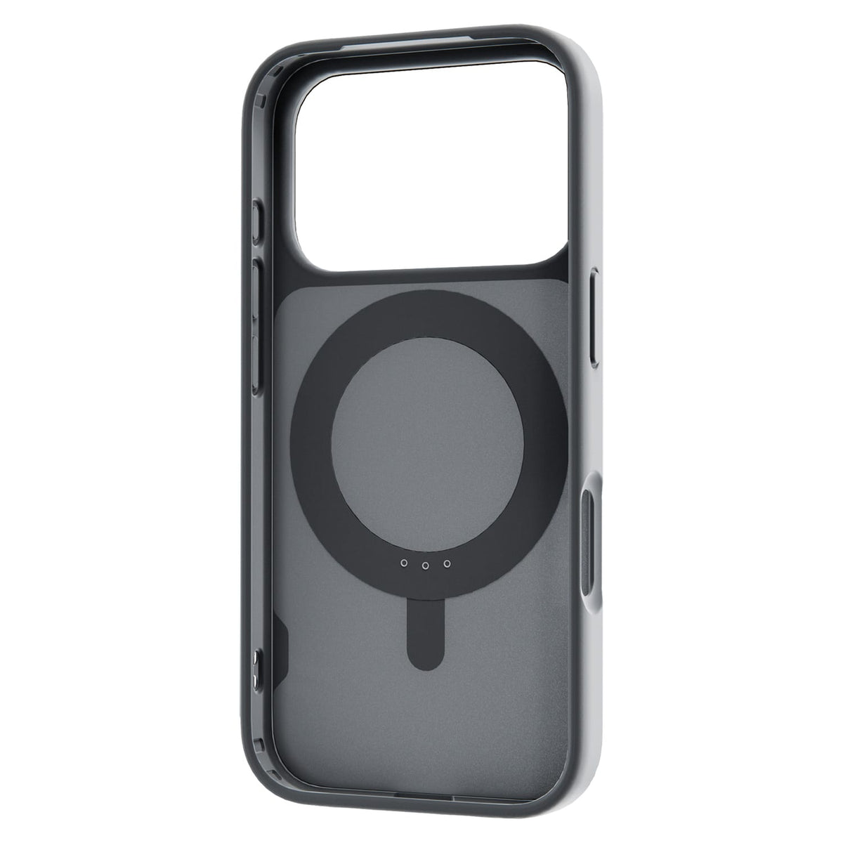TUFF8 iPhone 18 Pro/17 Pro Glide360 Case, MagSafe Compatible, Smoke Black