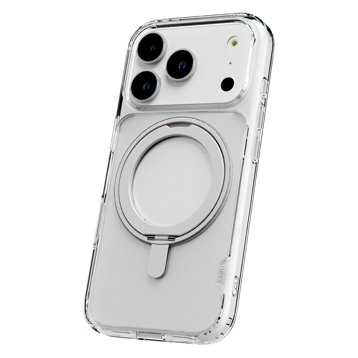 TUFF8 iPhone 18 Pro/17 Pro Glide360 Case, MagSafe Compatible, Clear
