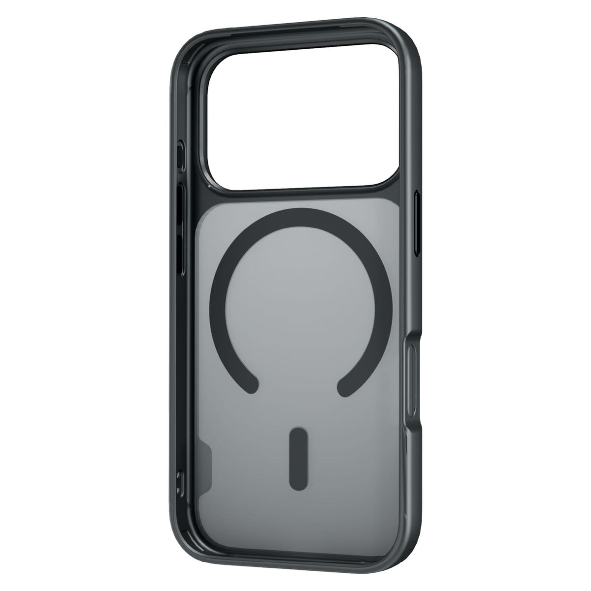 TUFF8 iPhone 18 Pro/17 Pro GlideGuard Case, MagSafe Compatible, Smoke Black