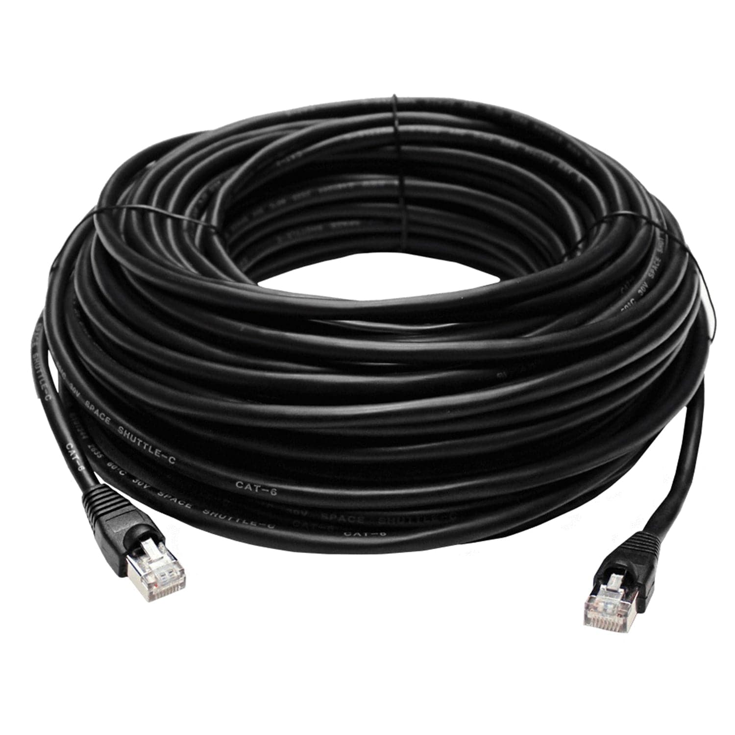 Lorex CAT-6 Outdoor Extension Cable for IP Cameras, Black, 100 Ft.