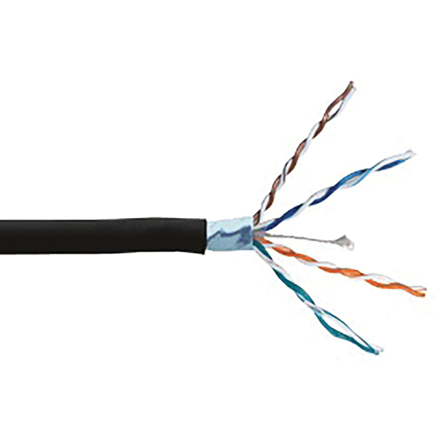 Lorex CAT-6 Outdoor Extension Cable for IP Cameras, Black, 300 Ft.