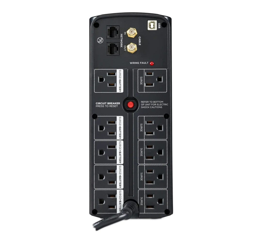 CyberPower LX1325GU 1325 VA / 810 W 10 Outlets Battery Backup UPS - New Battery Certified Refurbished