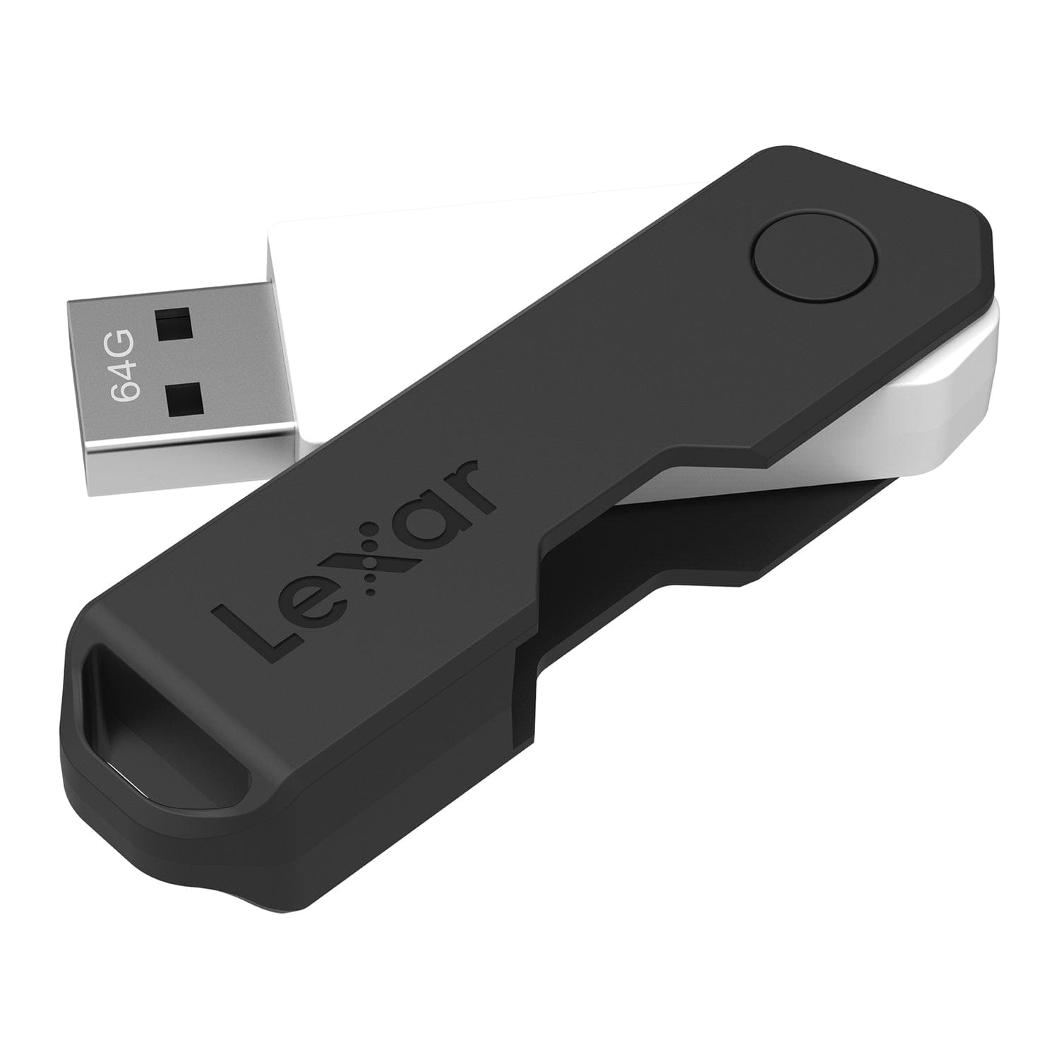 Lexar JumpDrive TwistTurn2 USB 2.0 Flash Drive, 64 GB