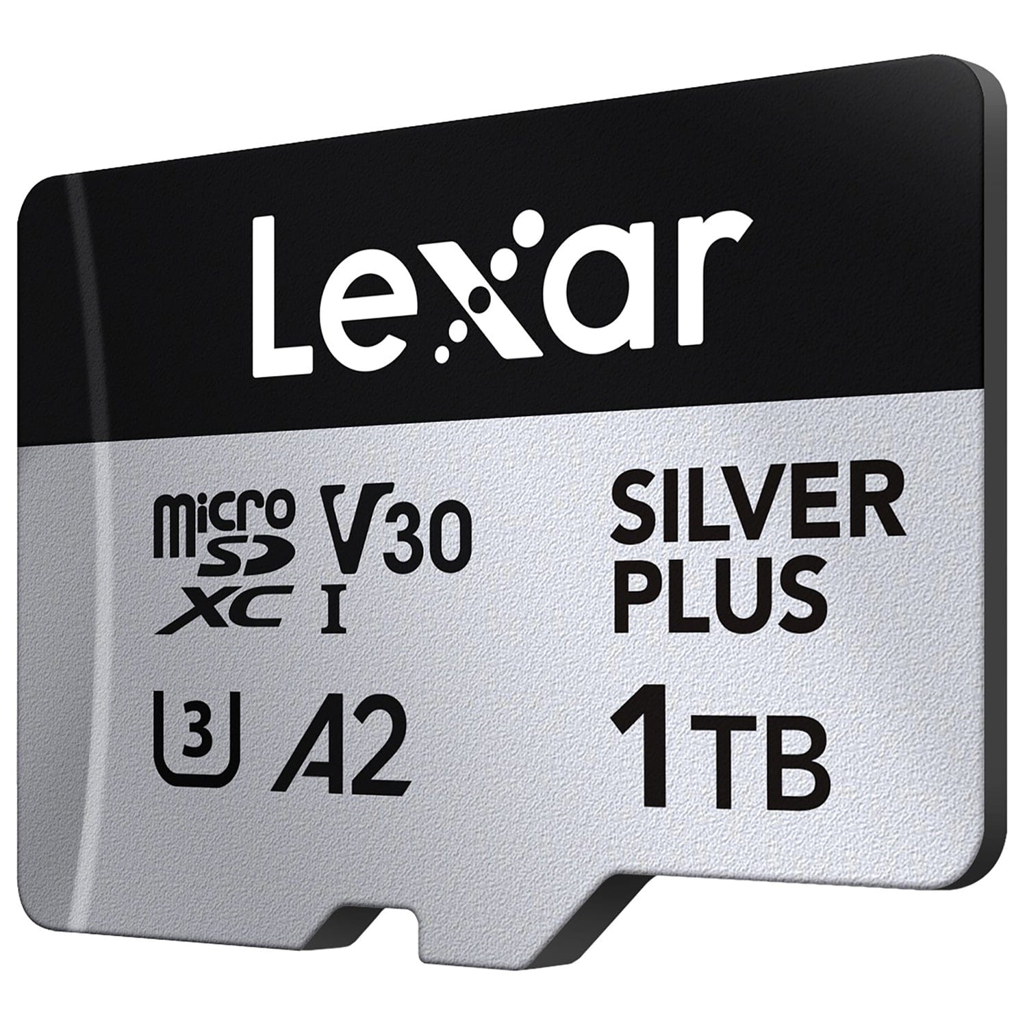 Lexar Professional SILVER PLUS Series microSDXC UHS-I Card with SD Adapter, 1 TB