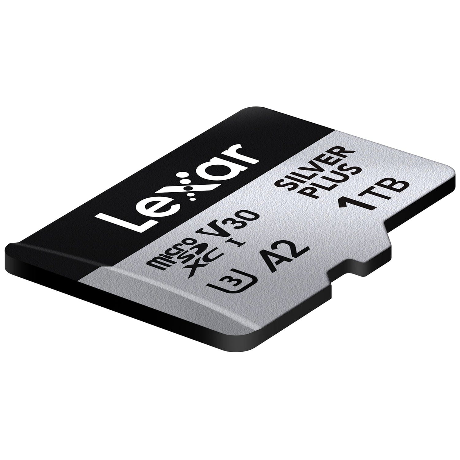 Lexar Professional SILVER PLUS Series microSDXC UHS-I Card with SD Adapter, 1 TB