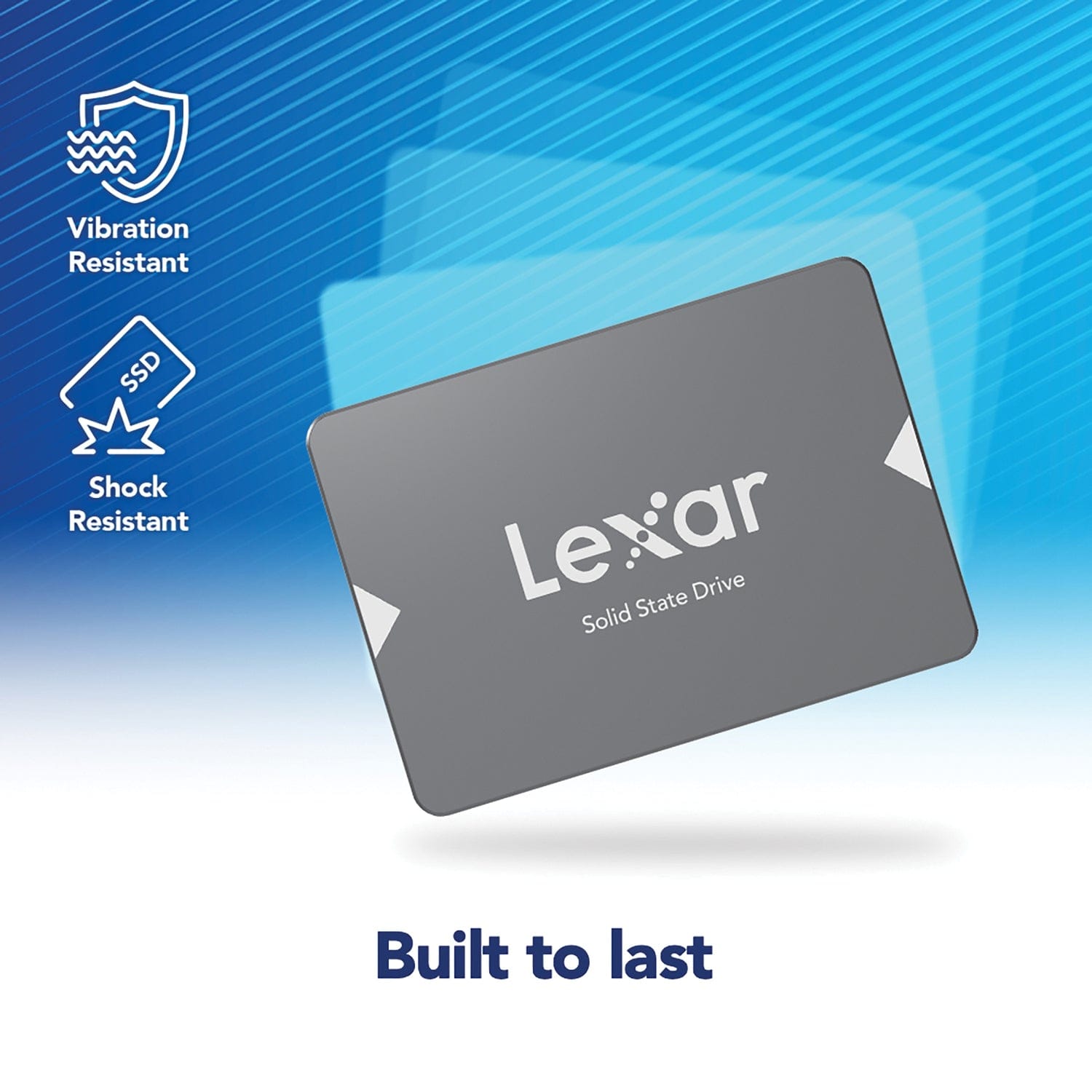 Lexar NS100 2.5-In. SATA III, 6 GB/s Solid-State Drive, 128 GB