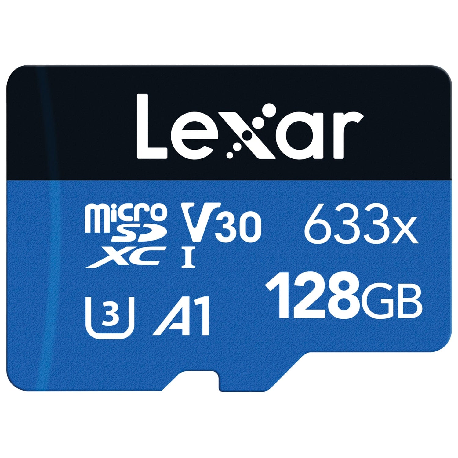 Lexar High-Performance BLUE Series 633x microSDHC/microSDXC UHS-I Card, 128 GB