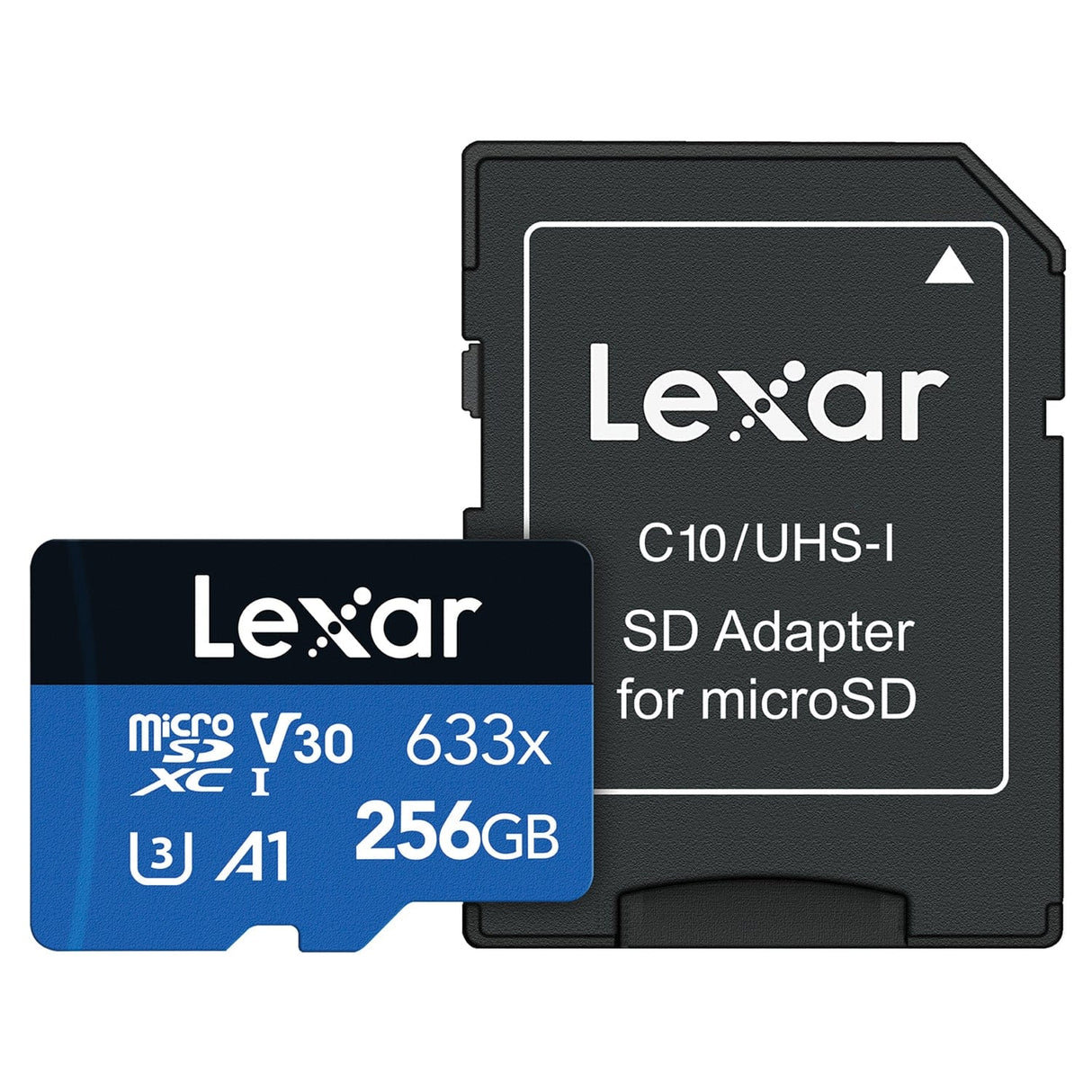 Lexar High-Performance BLUE Series 633x microSDHC/microSDXC UHS-I Card, 256 GB