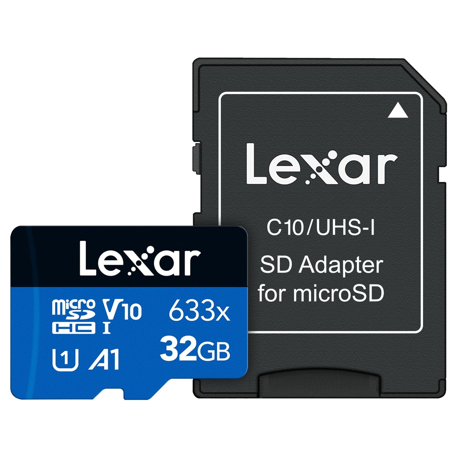 Lexar High-Performance BLUE Series 633x microSDHC/microSDXC UHS-I Card, 32 GB