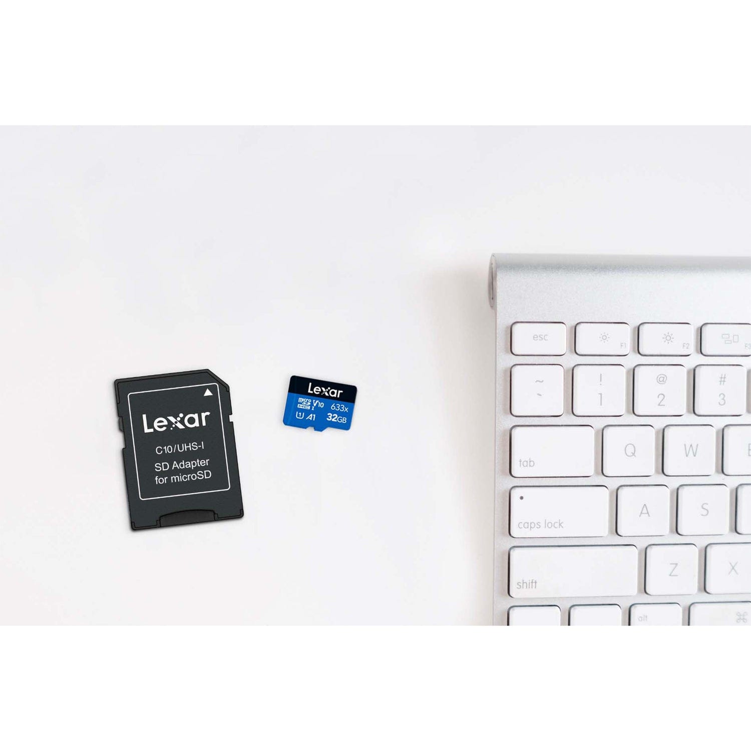 Lexar High-Performance BLUE Series 633x microSDHC/microSDXC UHS-I Card, 32 GB