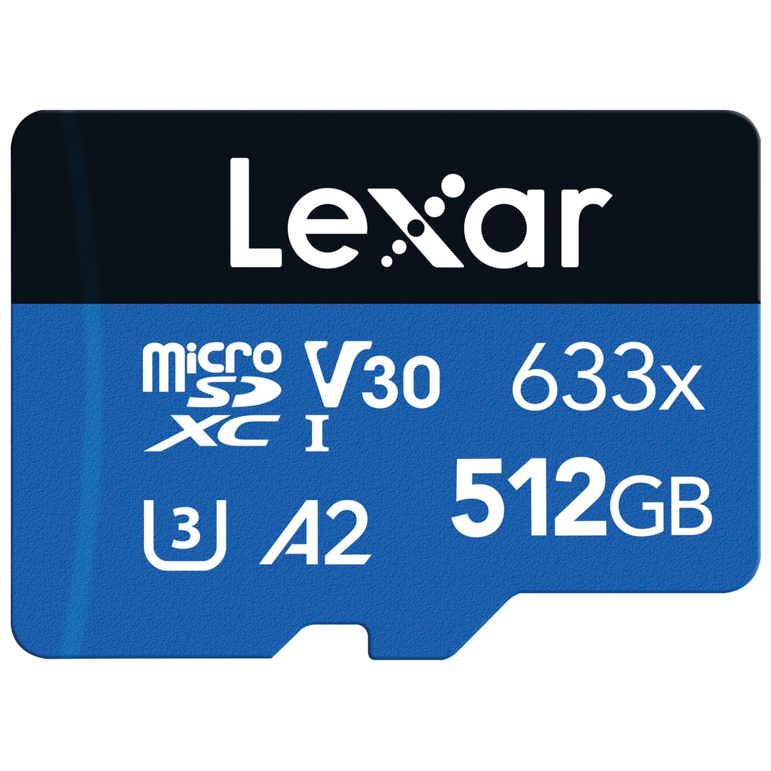 Lexar High-Performance BLUE Series 633x microSDHC/microSDXC UHS-I Card, 512 GB