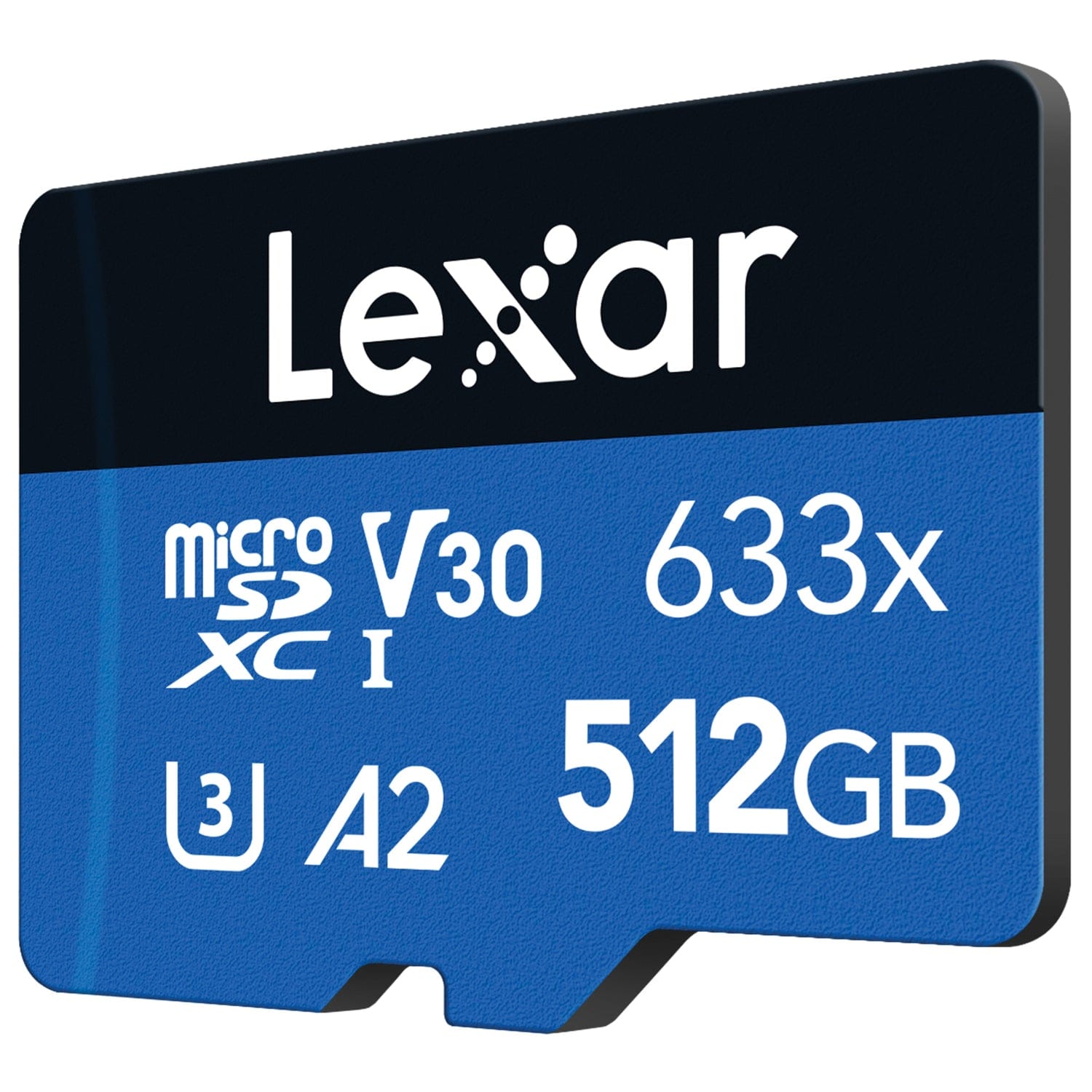 Lexar High-Performance BLUE Series 633x microSDHC/microSDXC UHS-I Card, 512 GB