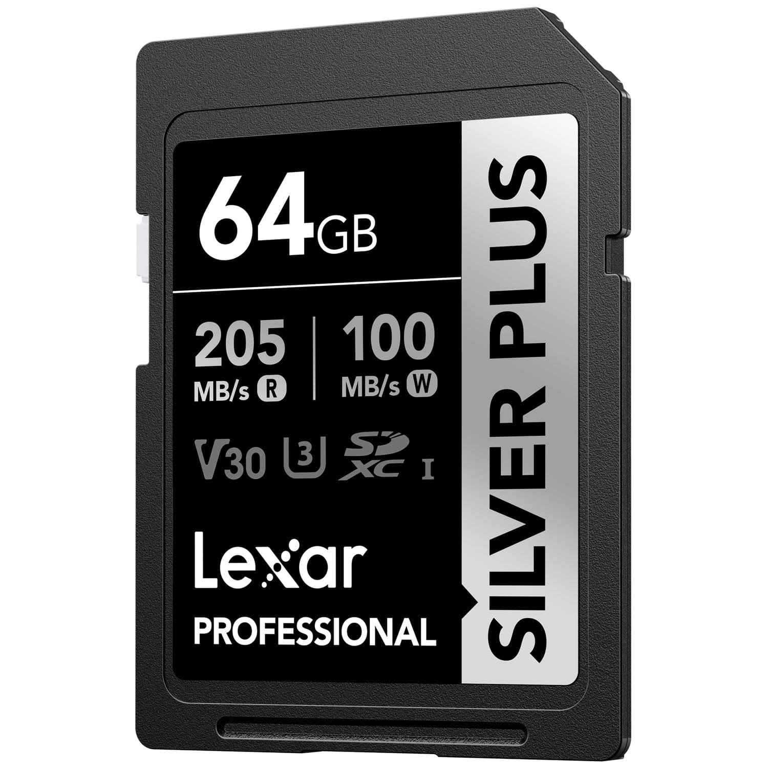 Lexar Professional SILVER PLUS SDXC UHS-I Card, 64 GB