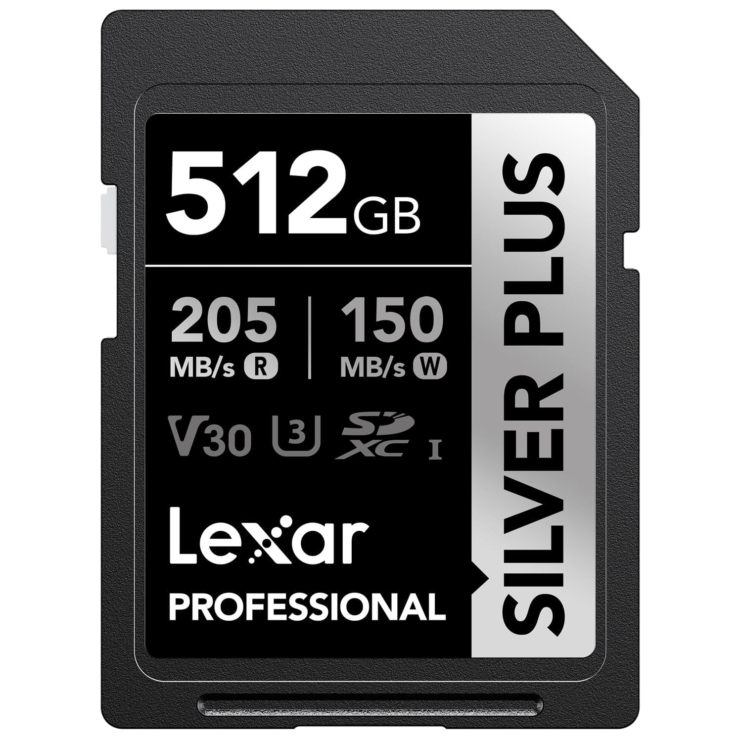 Lexar Professional SILVER PLUS SDXC UHS-I Card, 512 GB