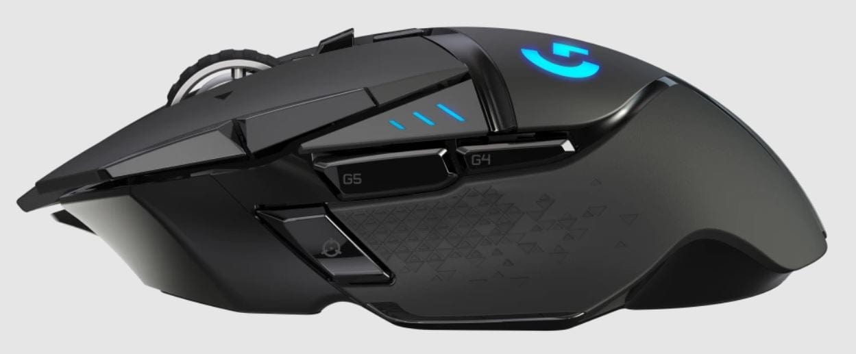 Logitech G502 Lightspeed Wireless Optical Gaming Mouse - Refurbished