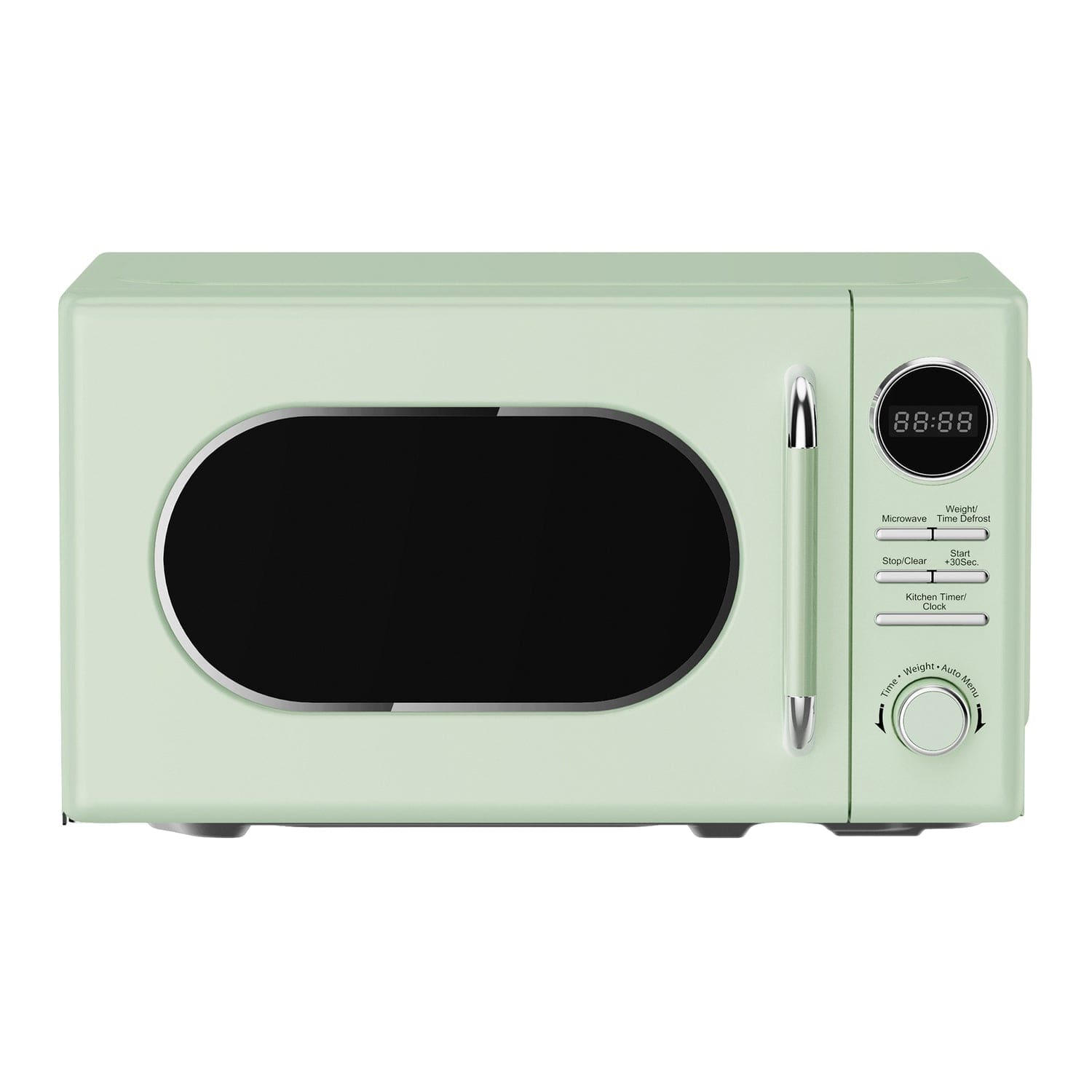 Magic Chef 0.7-Cu. Ft. 700-Watt Retro Countertop Microwave, Green
