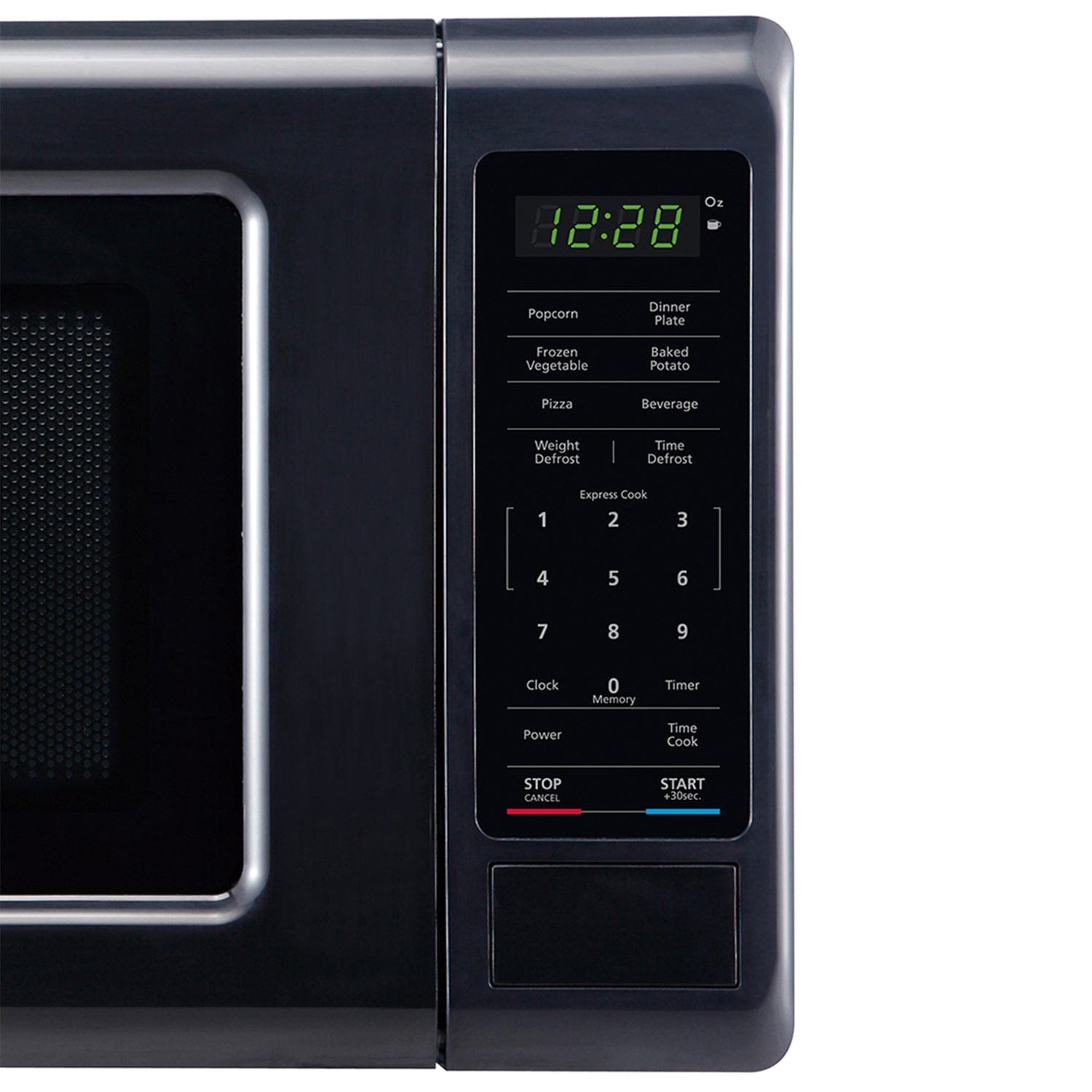 Magic Chef 0.7-Cu. Ft. 700-Watt Countertop Digital Touch Microwave, Black