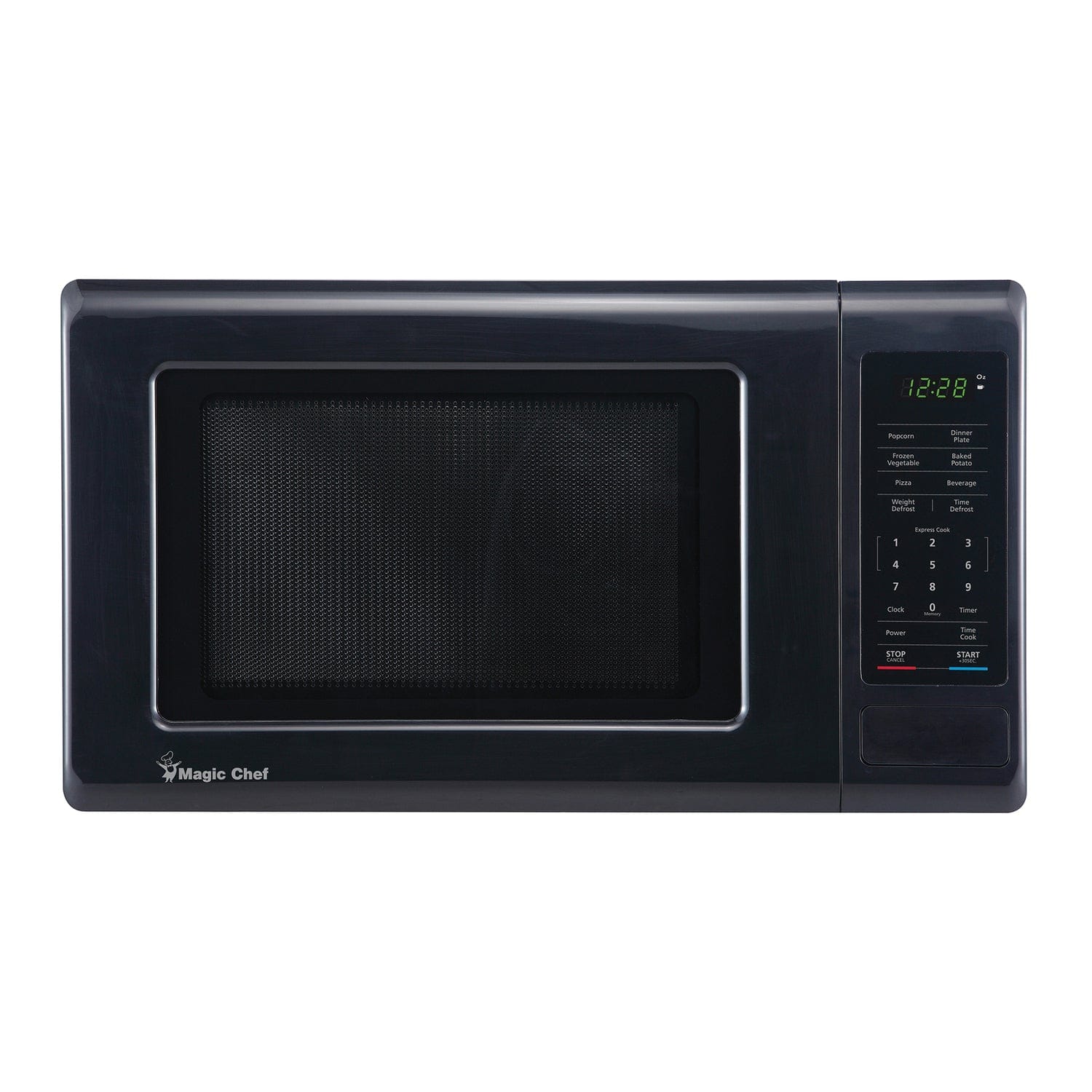 Magic Chef 0.9-Cu. Ft. 900-Watt Digital Touch Countertop Microwave, Black