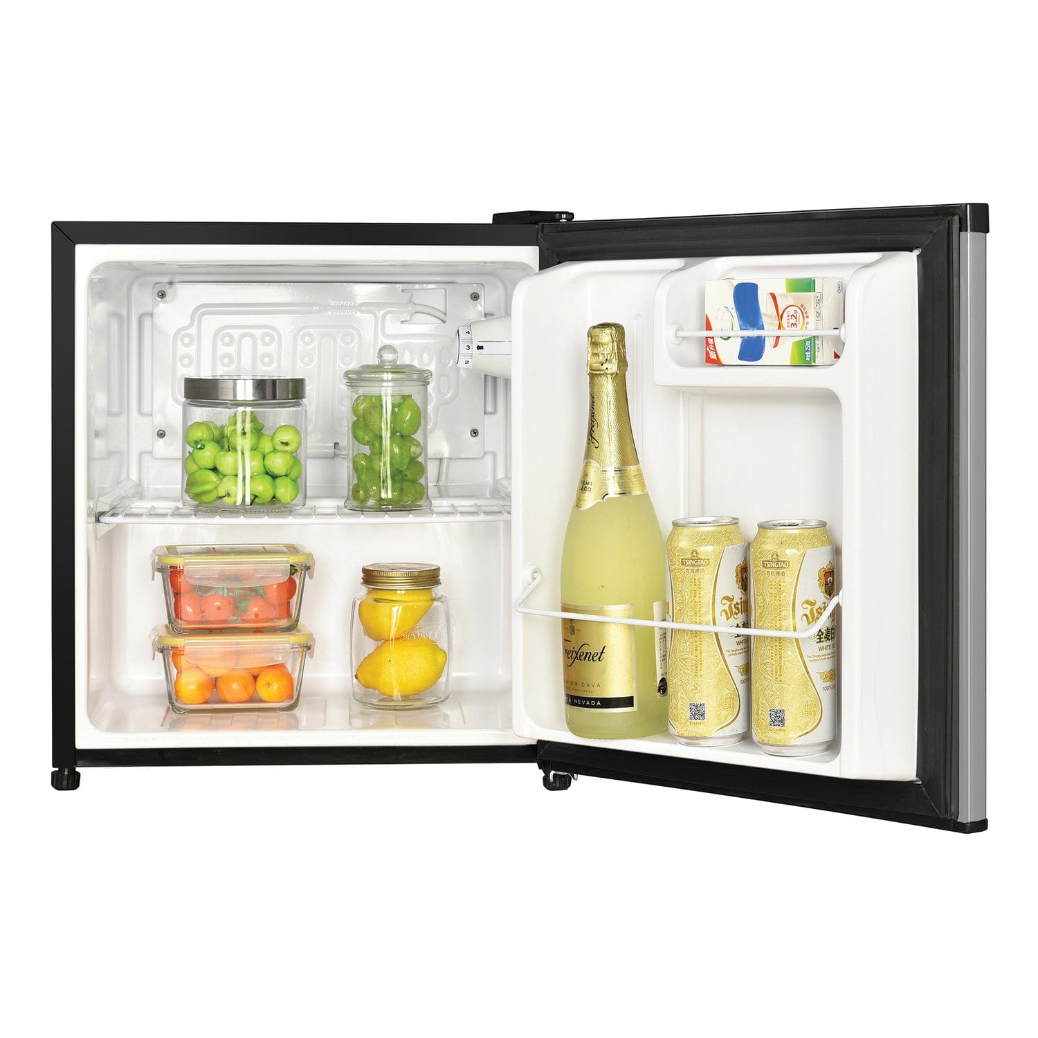 Magic Chef 1.7-Cu.-Ft. 90-Watt Stainless Steel Mini Refrigerator