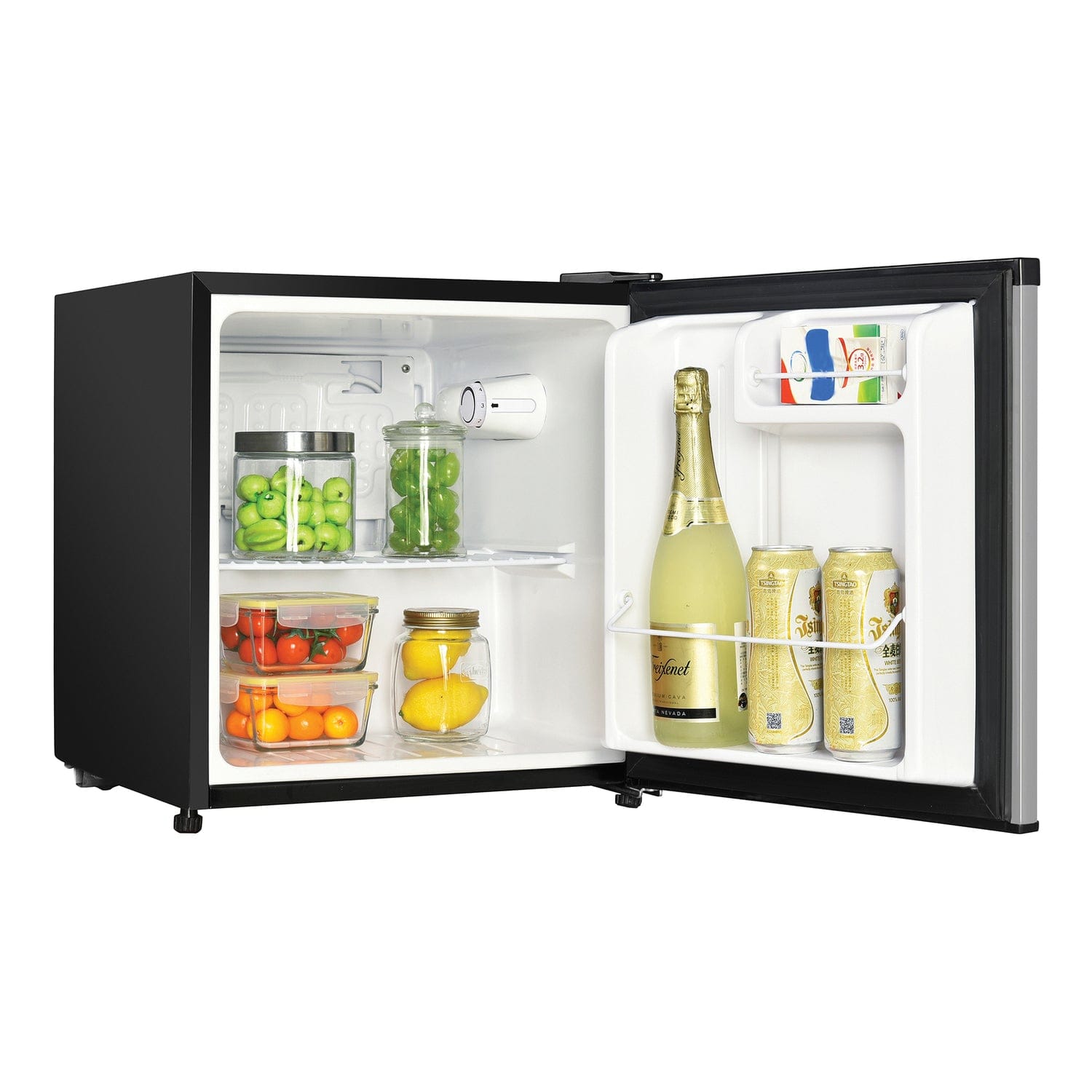 Magic Chef 1.7-Cu.-Ft. 90-Watt Stainless Steel Mini Refrigerator
