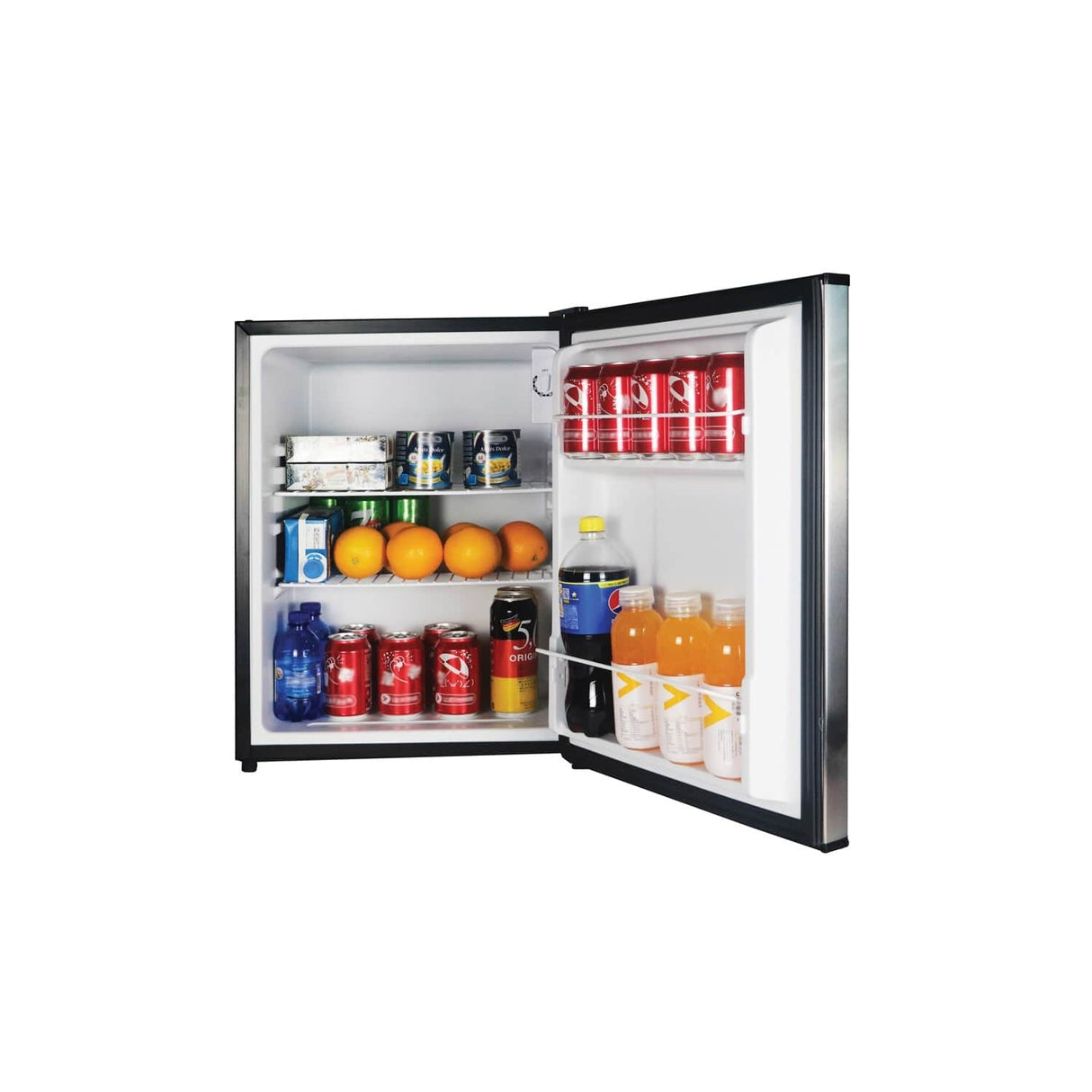 Magic Chef 2.4 Cubic-Ft Stainless Steel Refrigerator