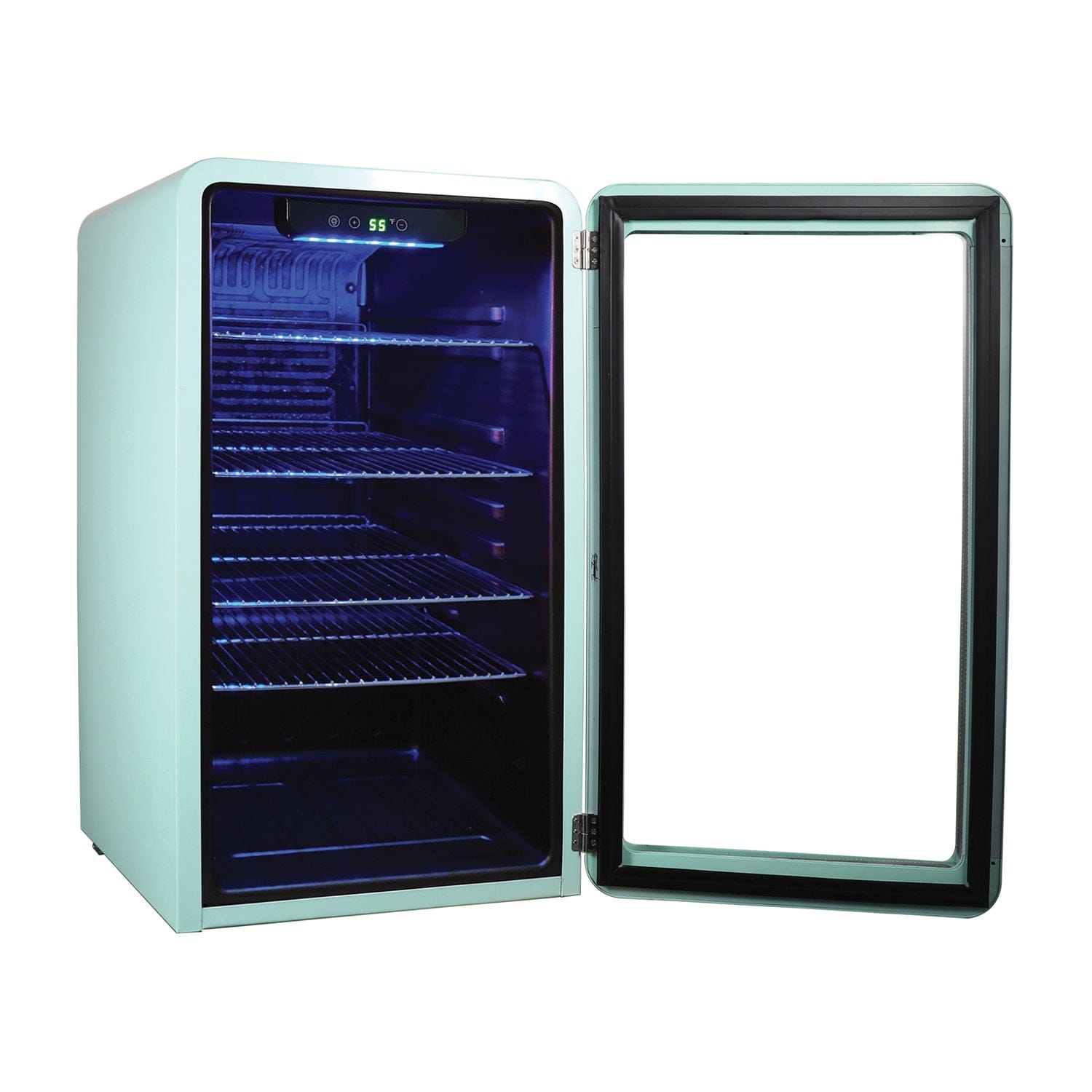 Magic Chef 3.4-Cu. Ft. Retro Beverage Cooler, Green