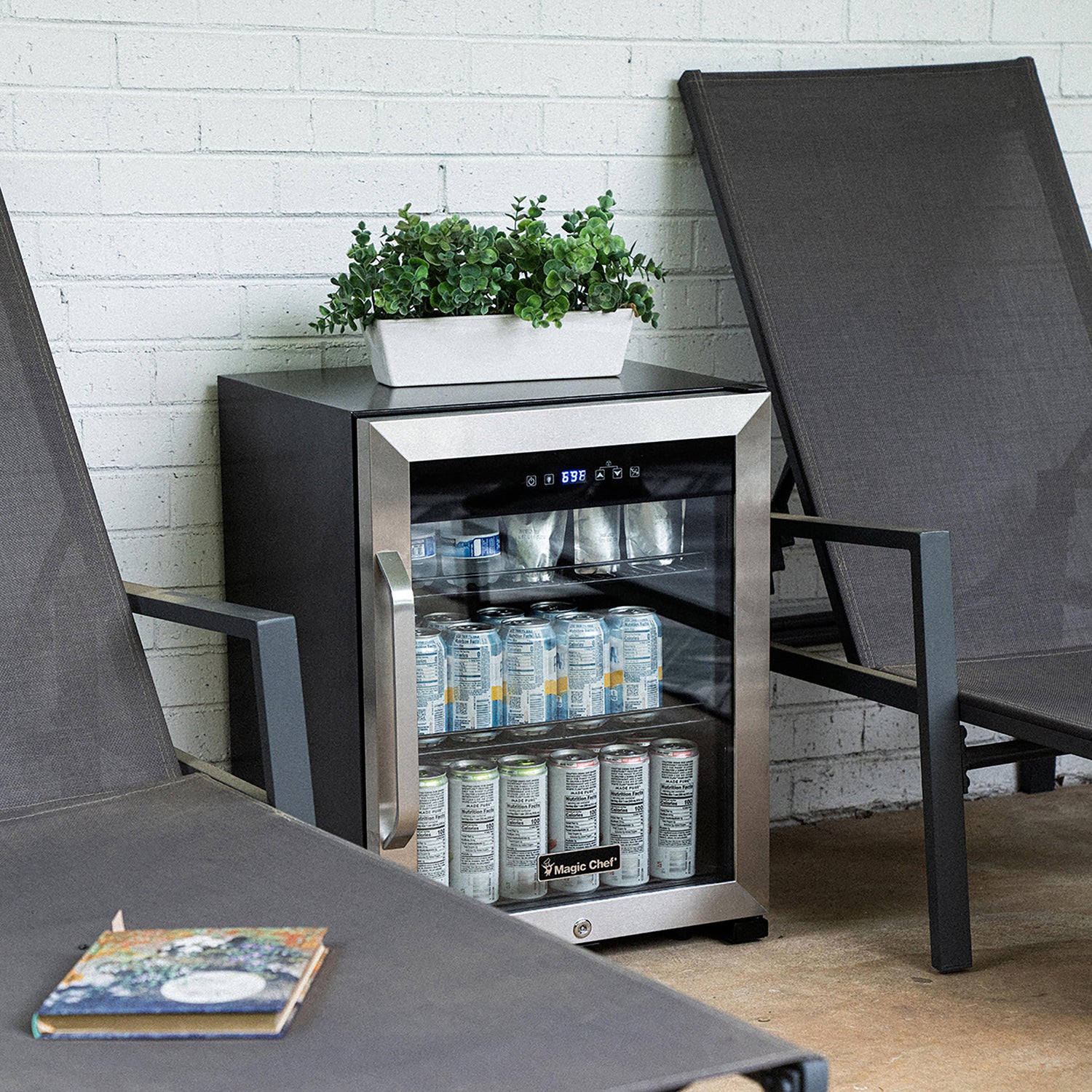 Magic Chef 58-Can Mini Fridge for Commercial Countertop Use