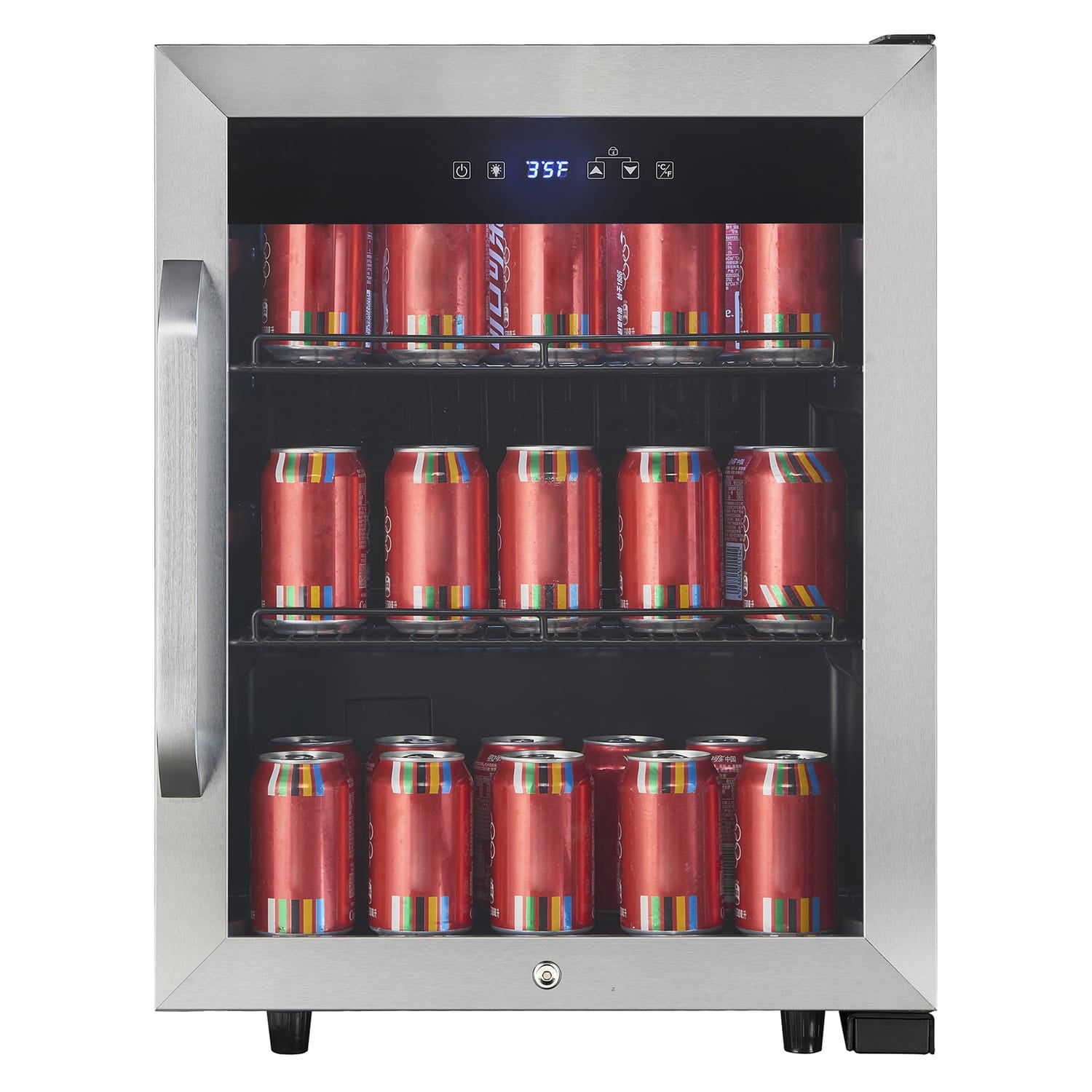 Magic Chef 58-Can Mini Fridge for Commercial Countertop Use