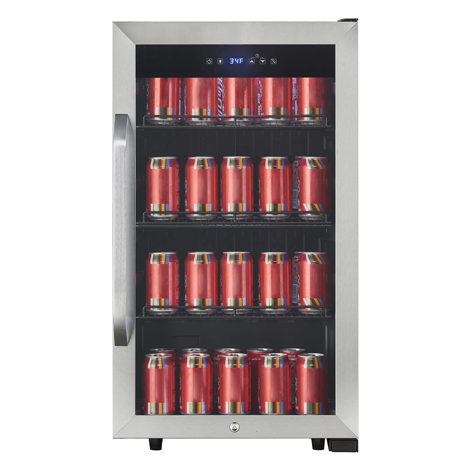 Magic Chef 83-Can Mini Fridge for Commercial Countertop Use