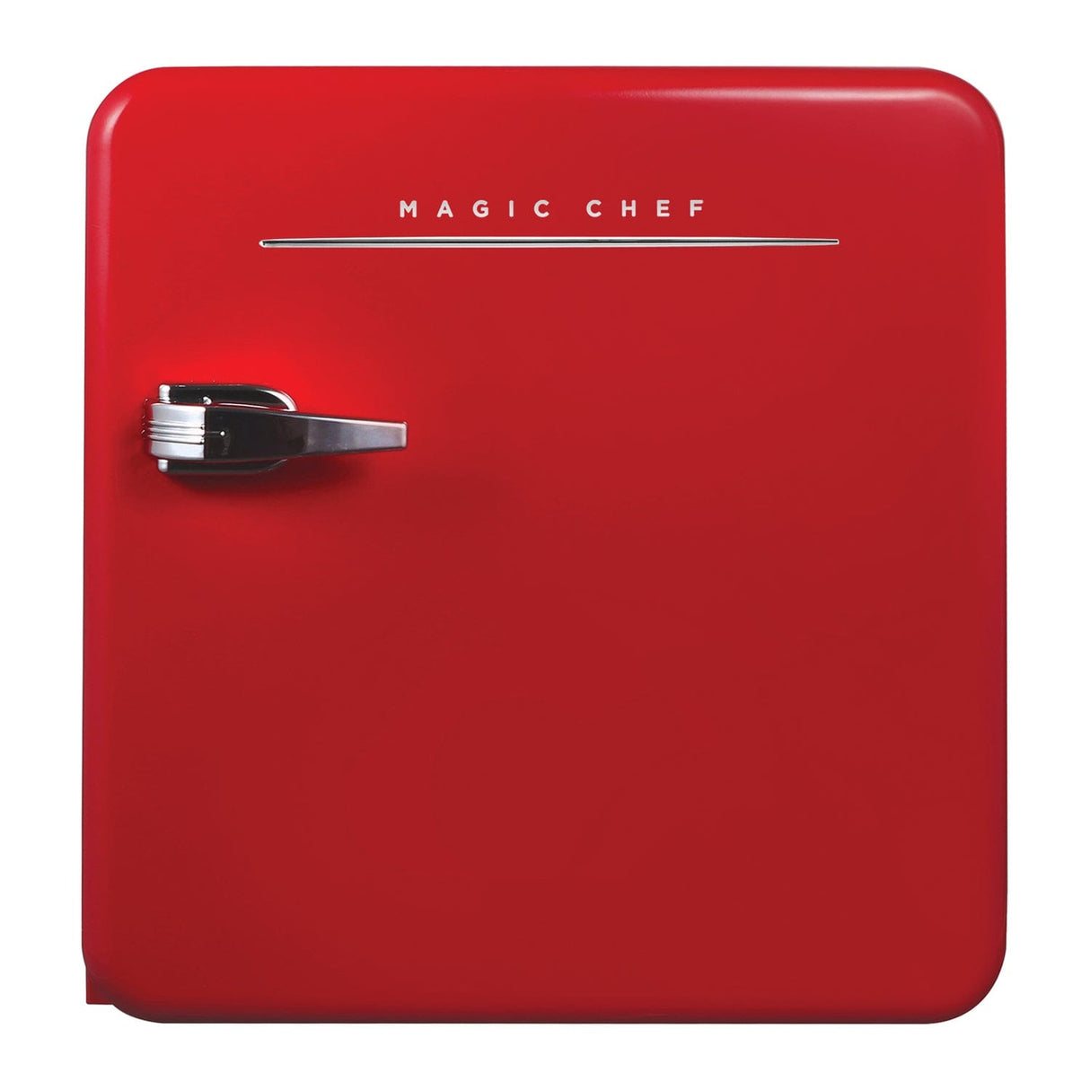 Magic Chef 1.6-Cu. Ft. ENERGY-STAR Certified Retro Mini Fridge with Manual Defrost, Red