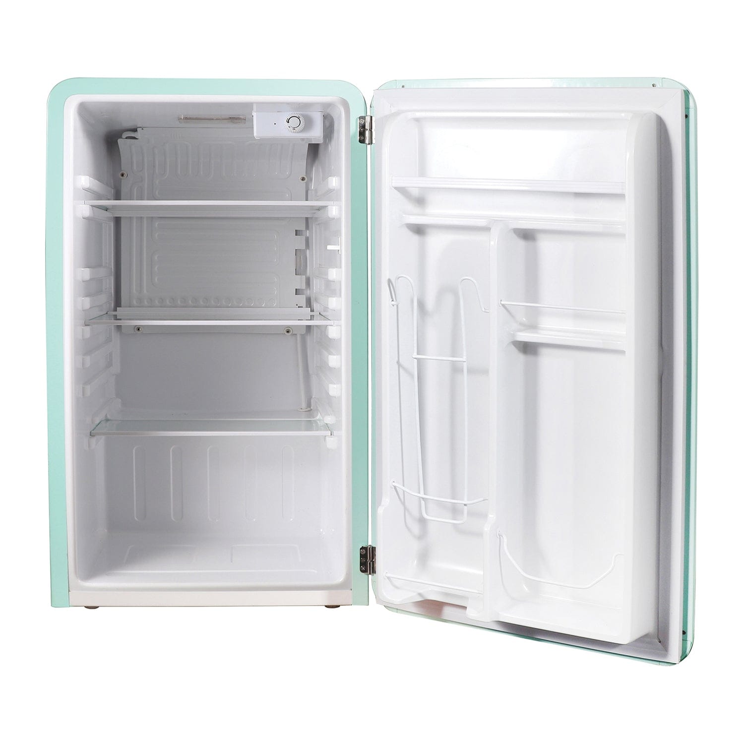 Magic Chef 3.2-Cu. Ft. ENERGY-STAR Certified Retro Mini Fridge with Manual Defrost, Green