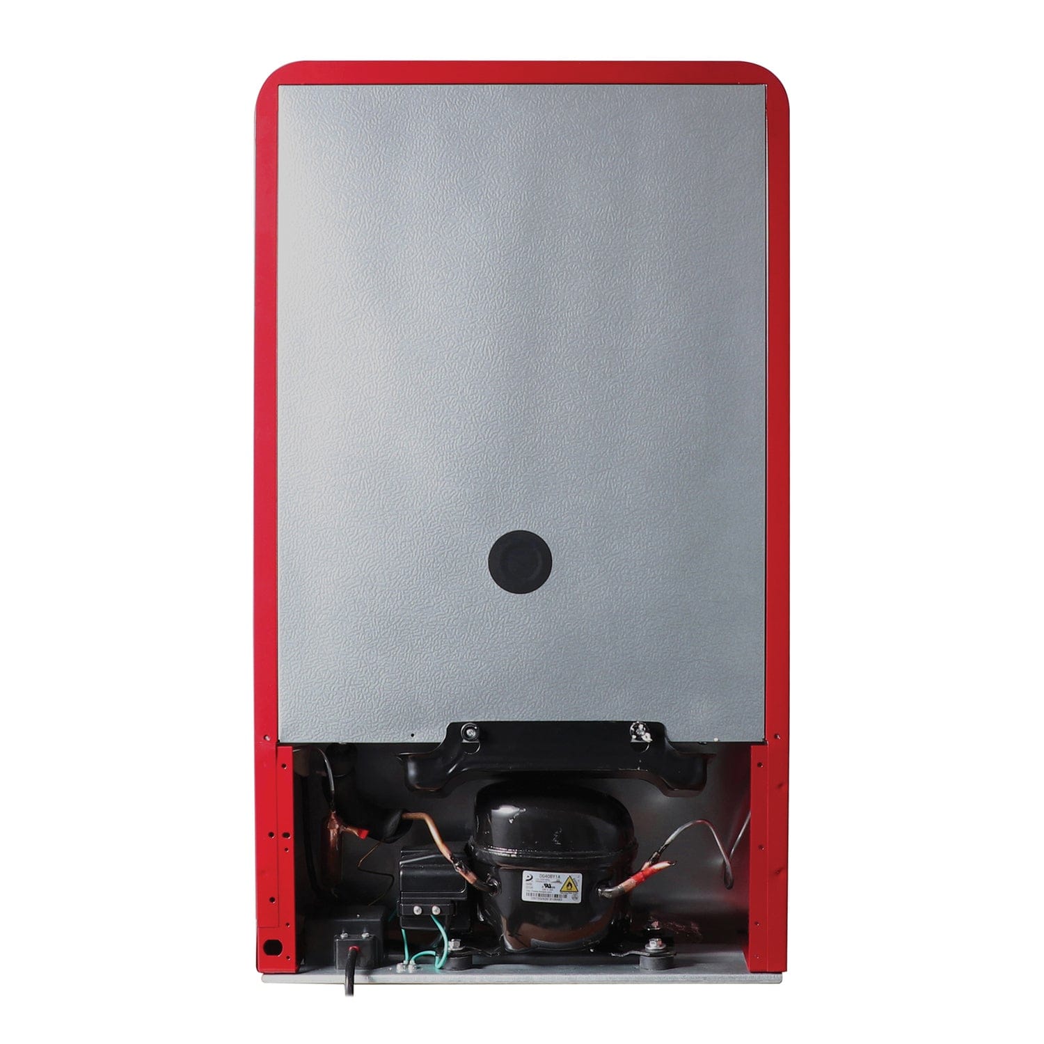 Magic Chef 3.2-Cu. Ft. ENERGY-STAR Certified Retro Mini Fridge with Manual Defrost, Red